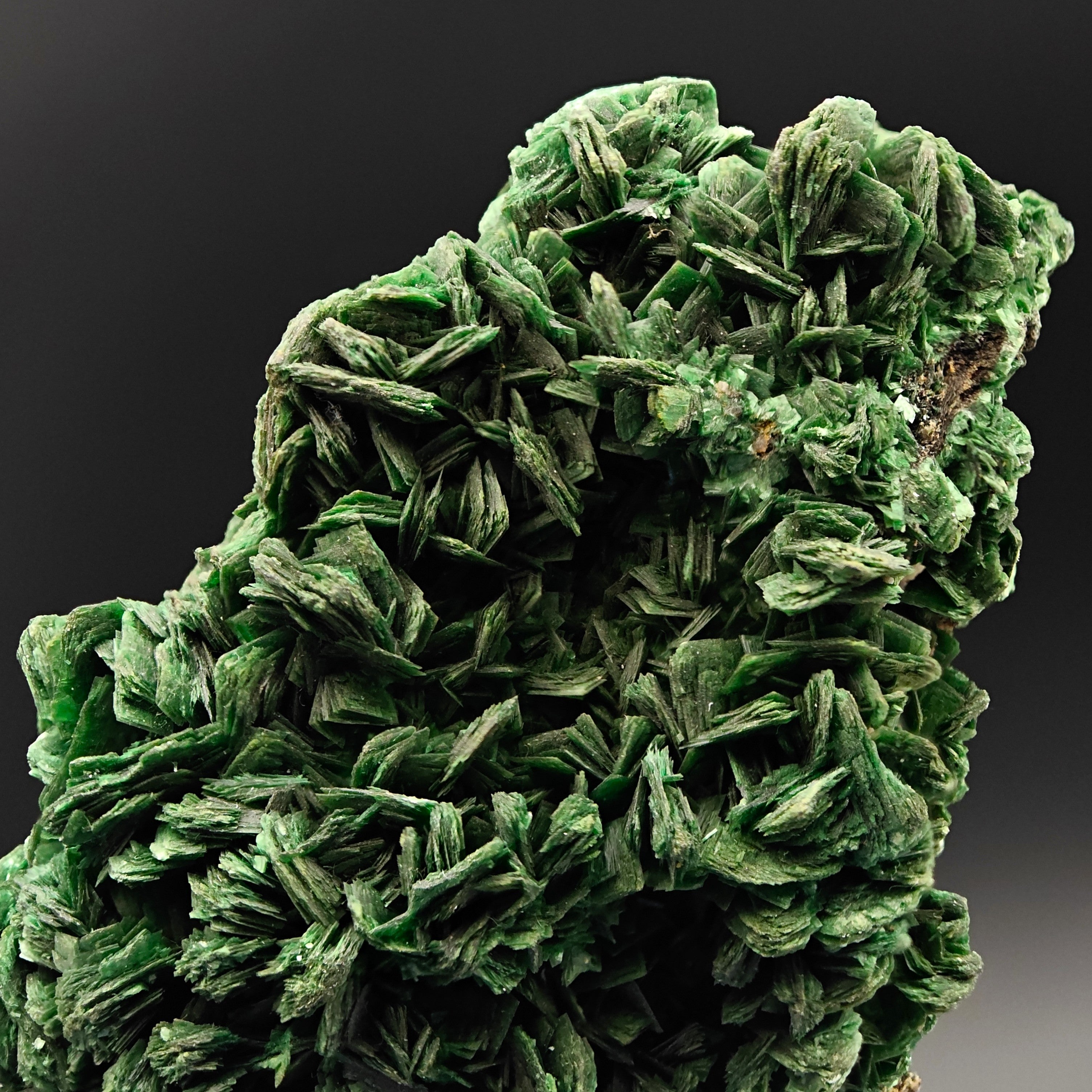URANIUM TORBERNITE – Extremely Rare Green Crystal Cluster from Shinkolobwe Mine, DR Congo