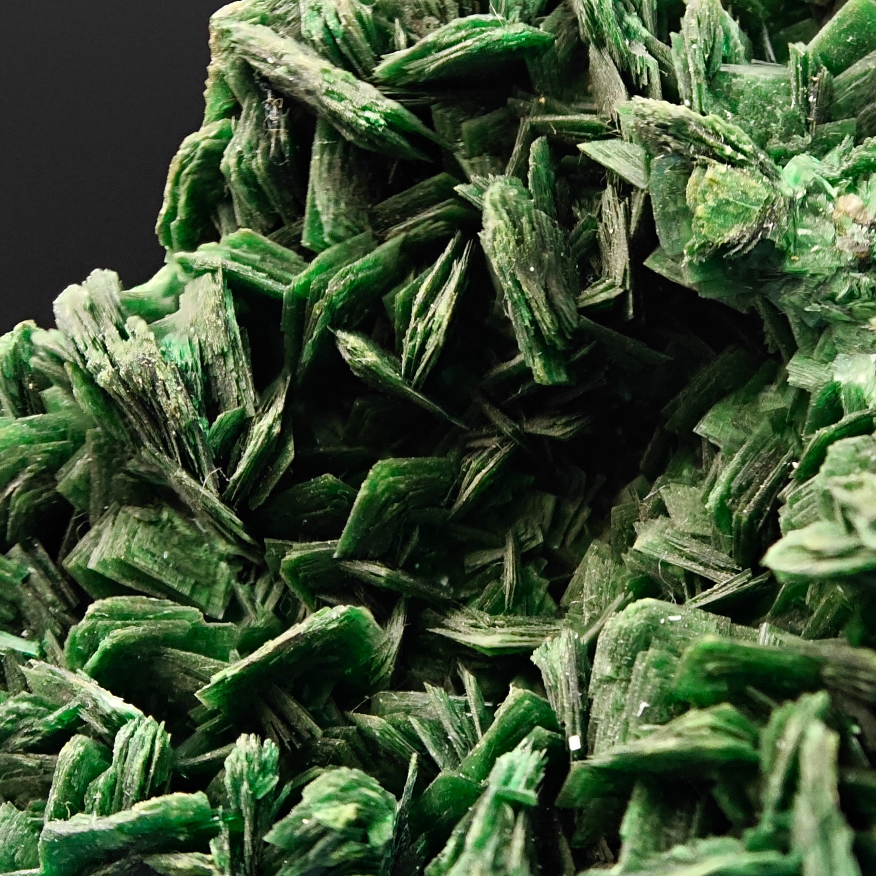 URANIUM TORBERNITE – Extremely Rare Green Crystal Cluster from Shinkolobwe Mine, DR Congo