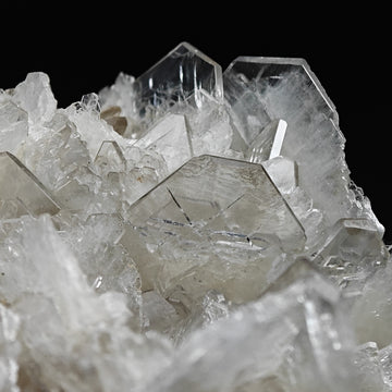 BARYTE –  Light Blue & Trasparent Crystal Cluster from Herja Mine, Romania