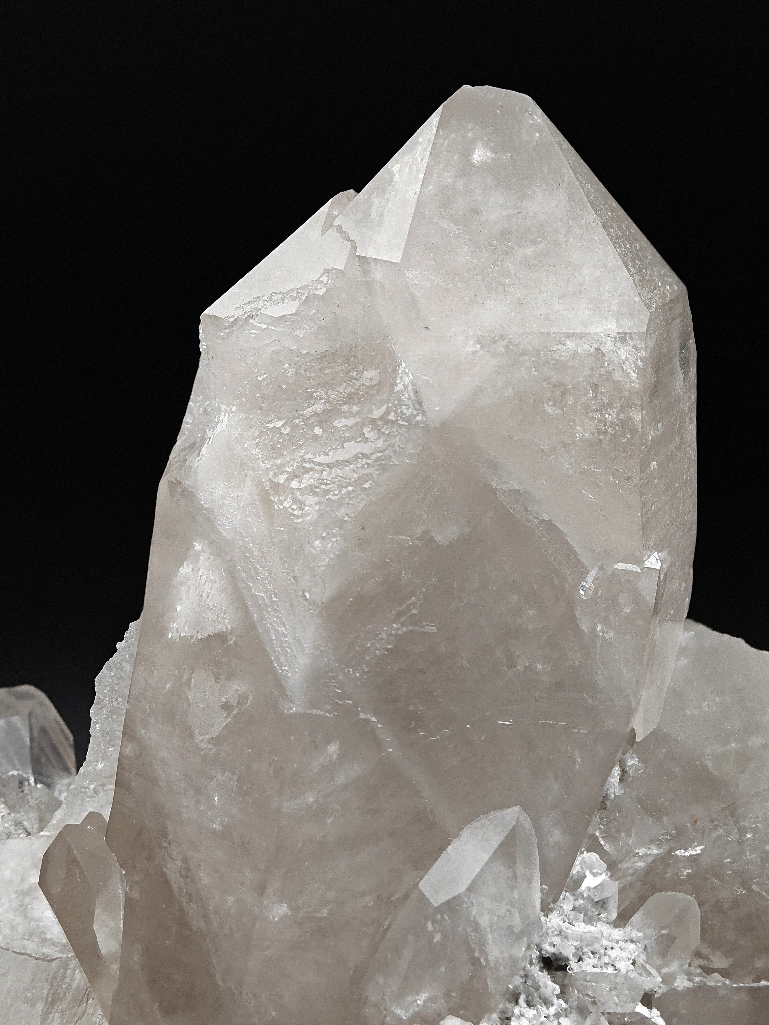 SMOKY QUARTZ – Huge 22cm Cluster, 4kg, Mont Blanc, Aosta Valley, Italy