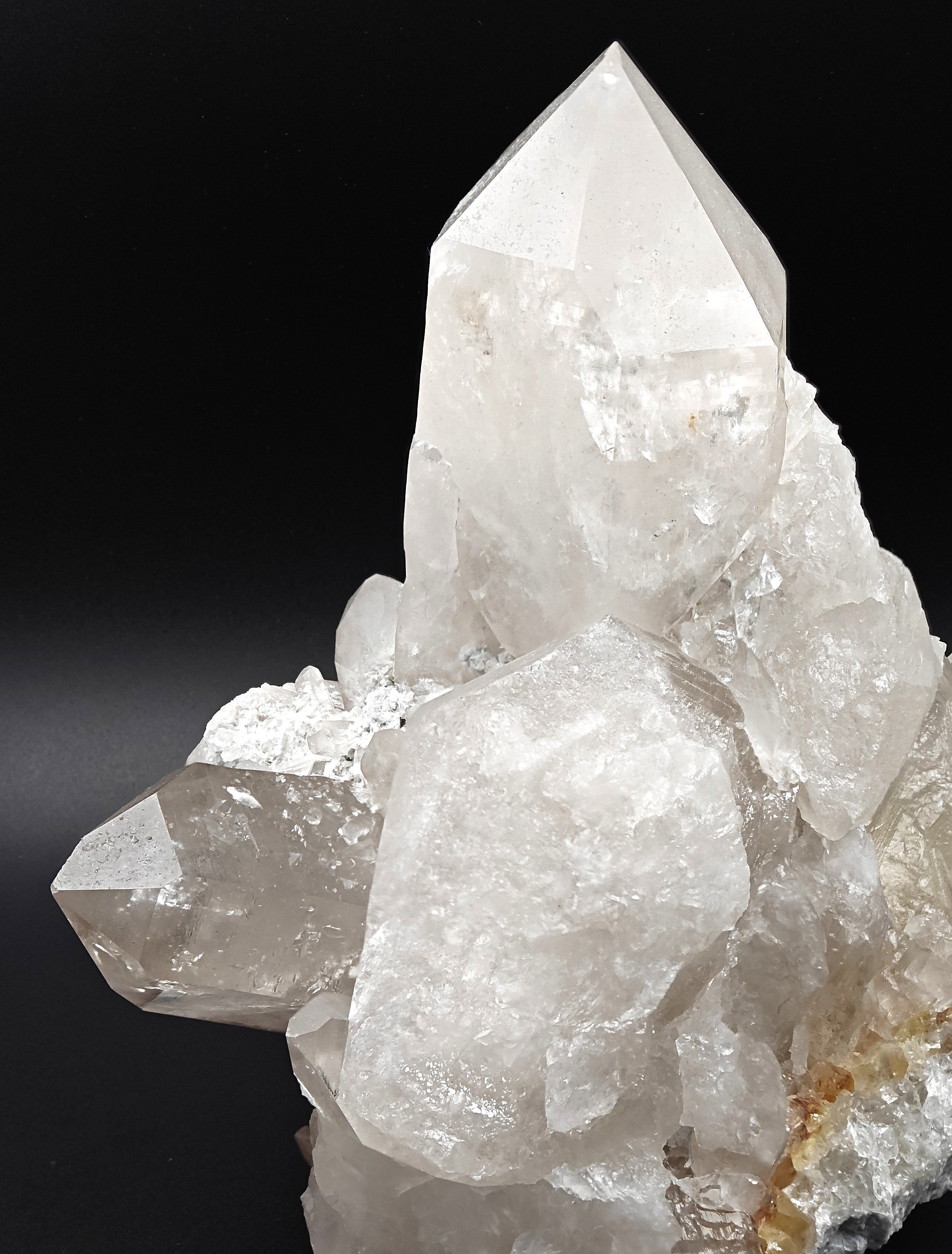 SMOKY QUARTZ – Huge 22cm Cluster, 4kg, Mont Blanc, Aosta Valley, Italy