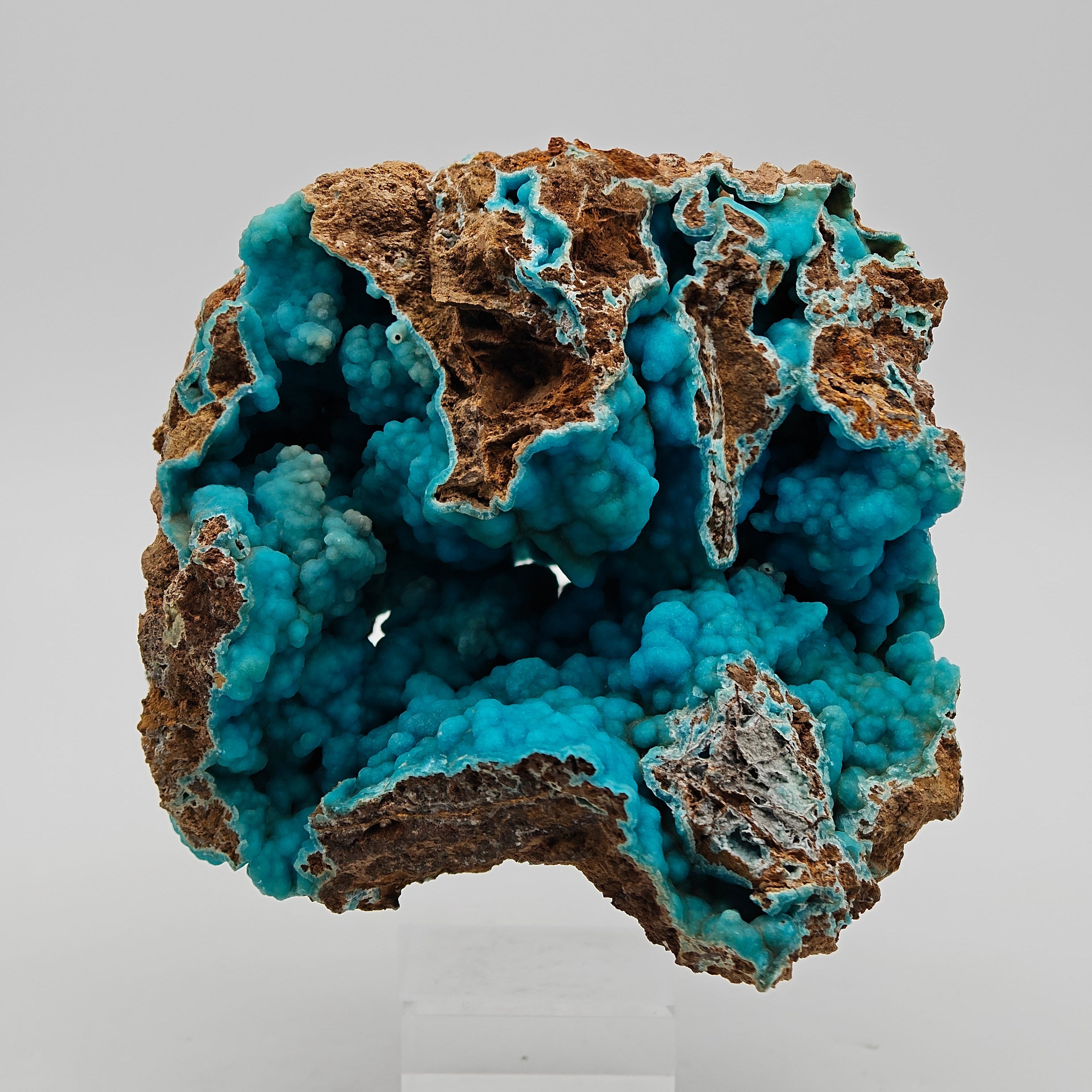 HEMIMORPHITE – Vivid Blue Crystals, Sa Duchessa Mine, Sardinia, Italy