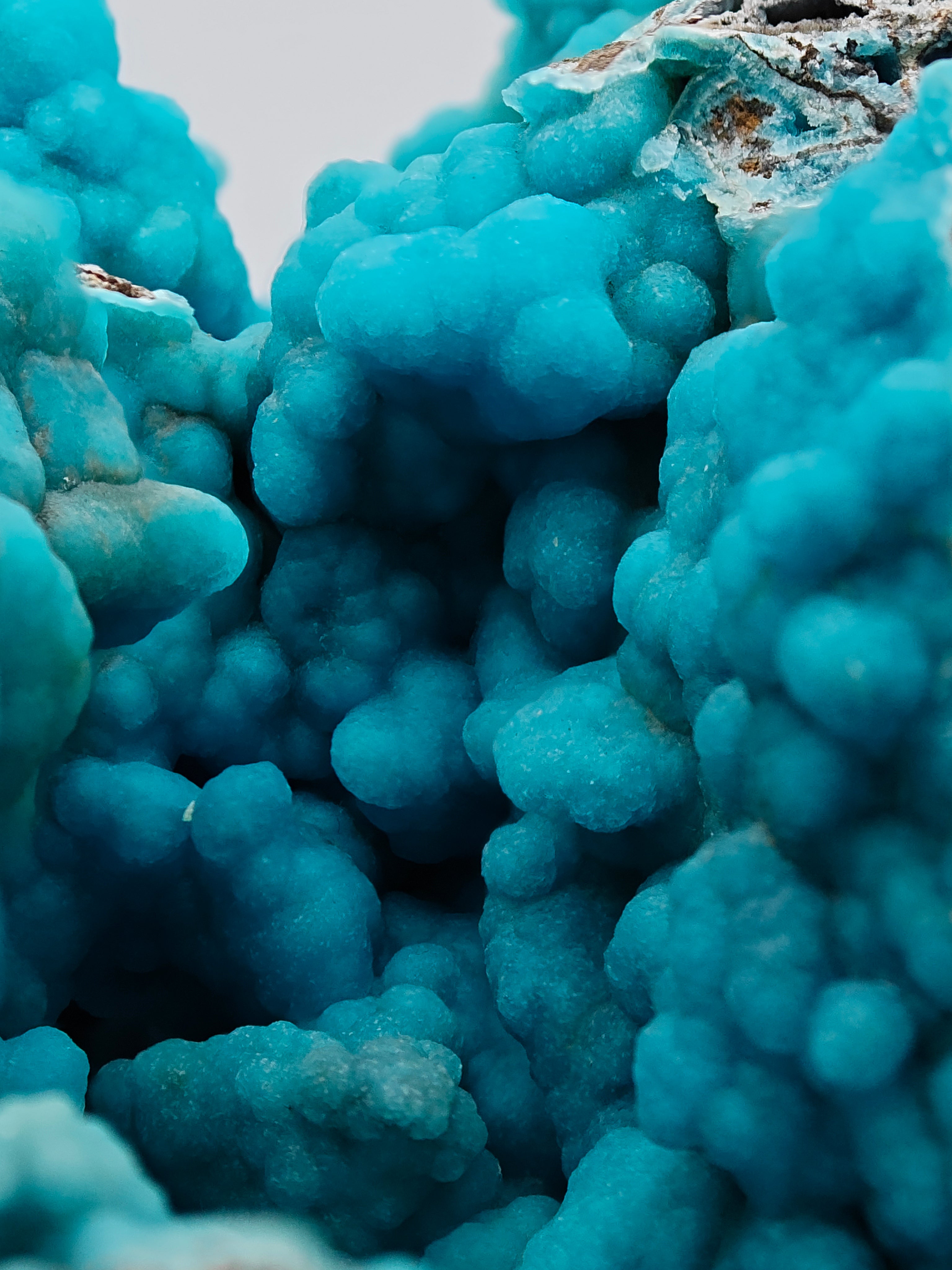 HEMIMORPHITE – Vivid Blue Crystals, Sa Duchessa Mine, Sardinia, Italy