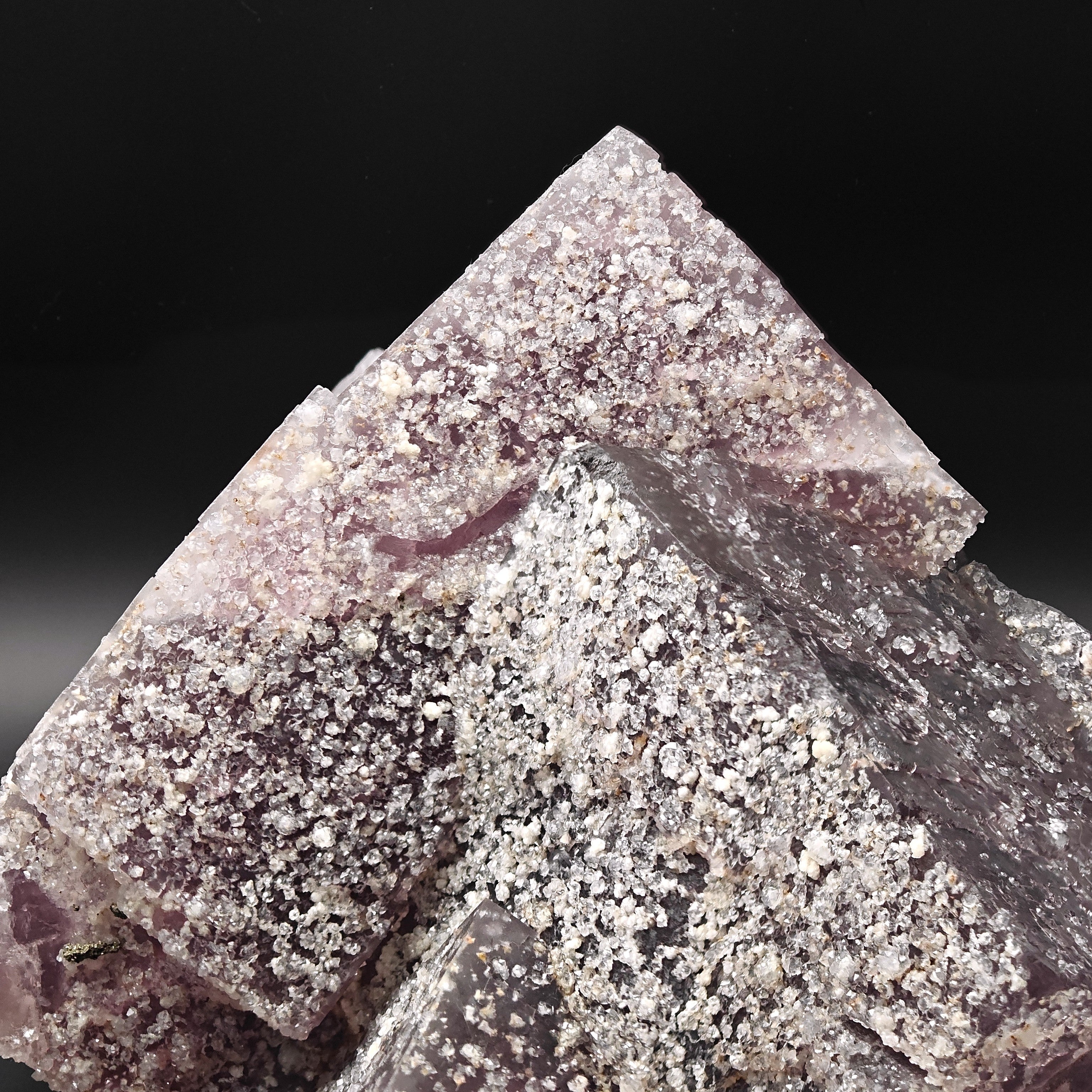 FLUORITE – 30cm Museum Size, Huge Crossed Crystals Studded with Quartz, Morocco