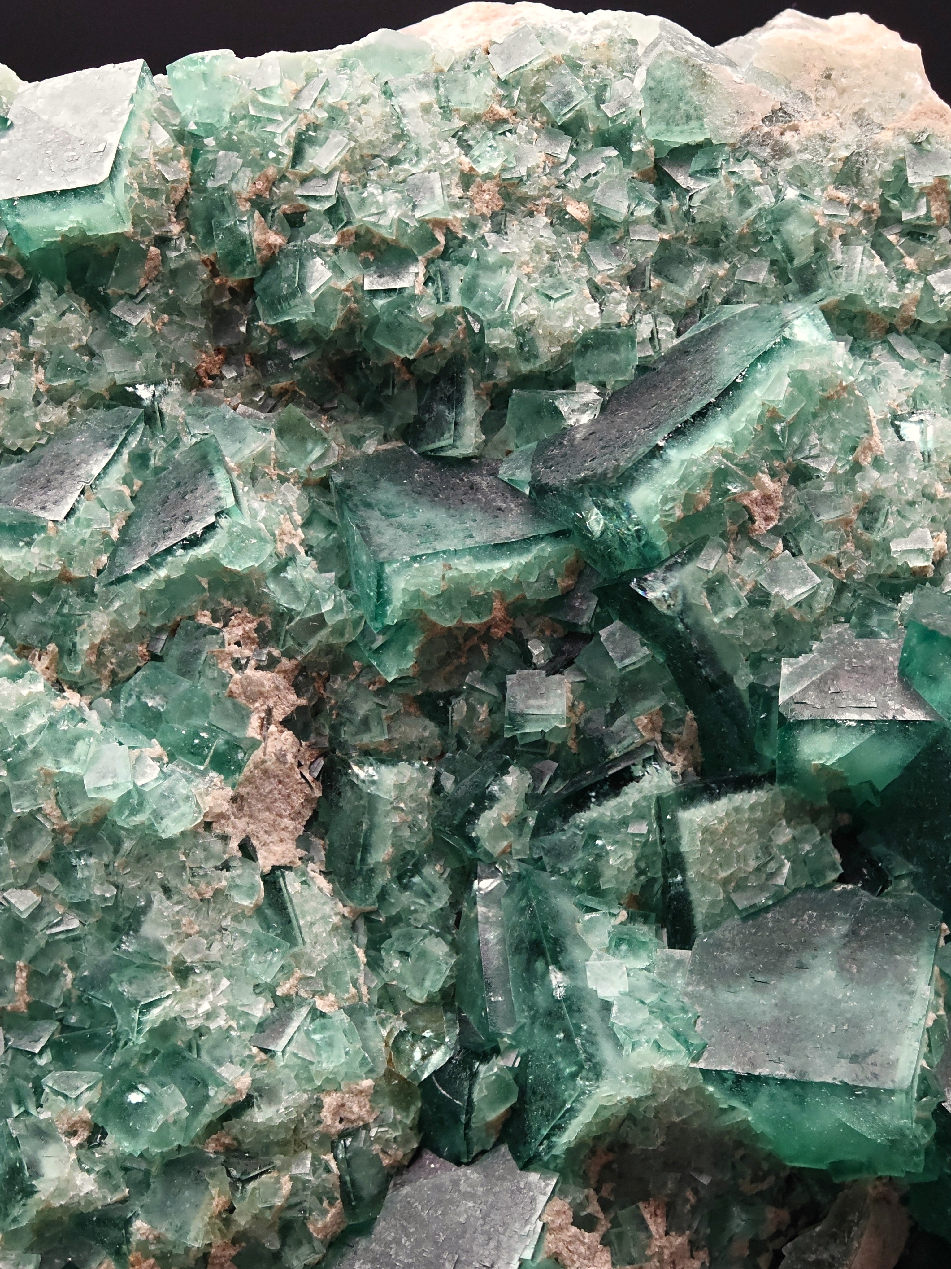 FLUORITE – Vivid Green Cubic Crystals, Mandrosonoro, Madagascar