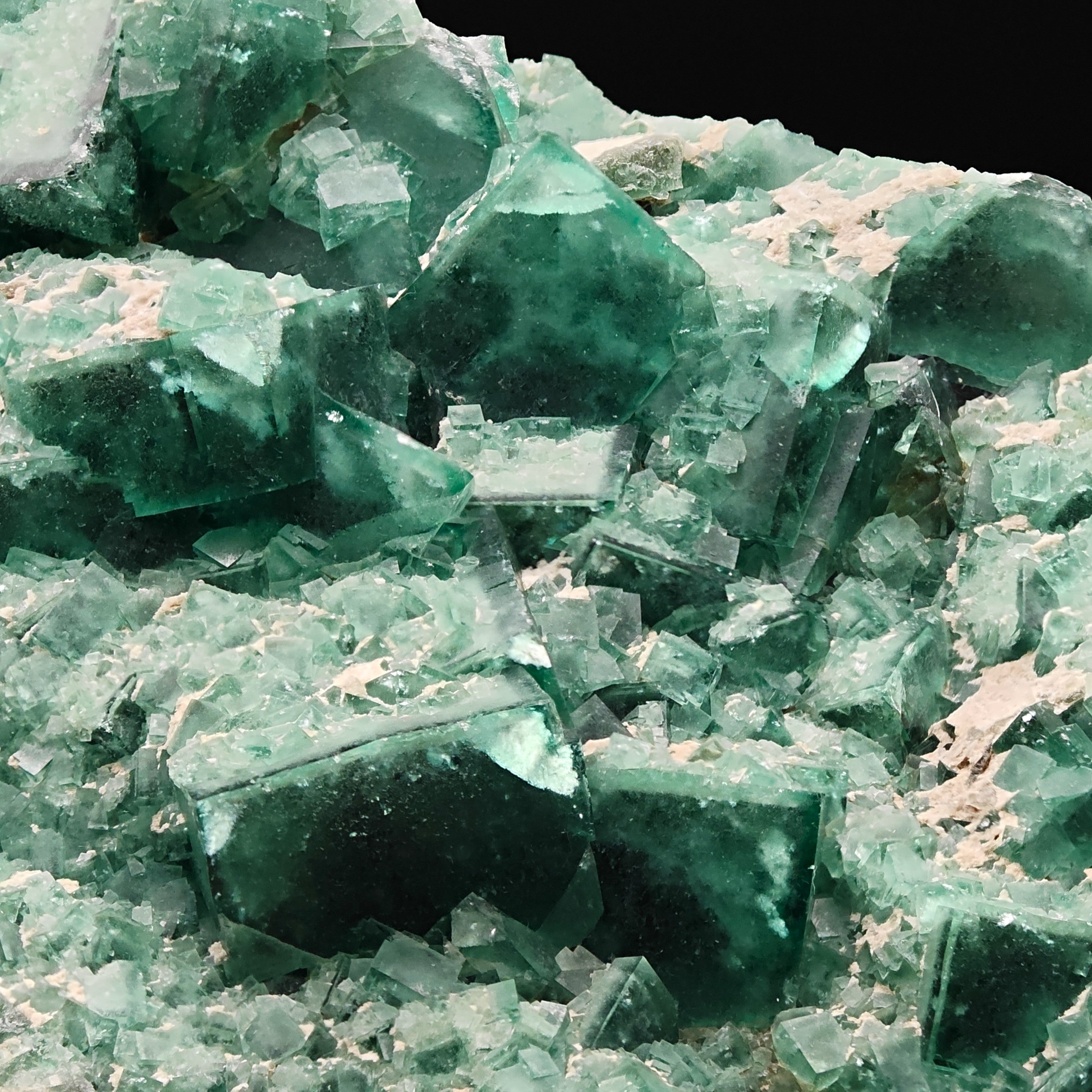 FLUORITE – Vivid Green Cubic Crystals, Mandrosonoro, Madagascar