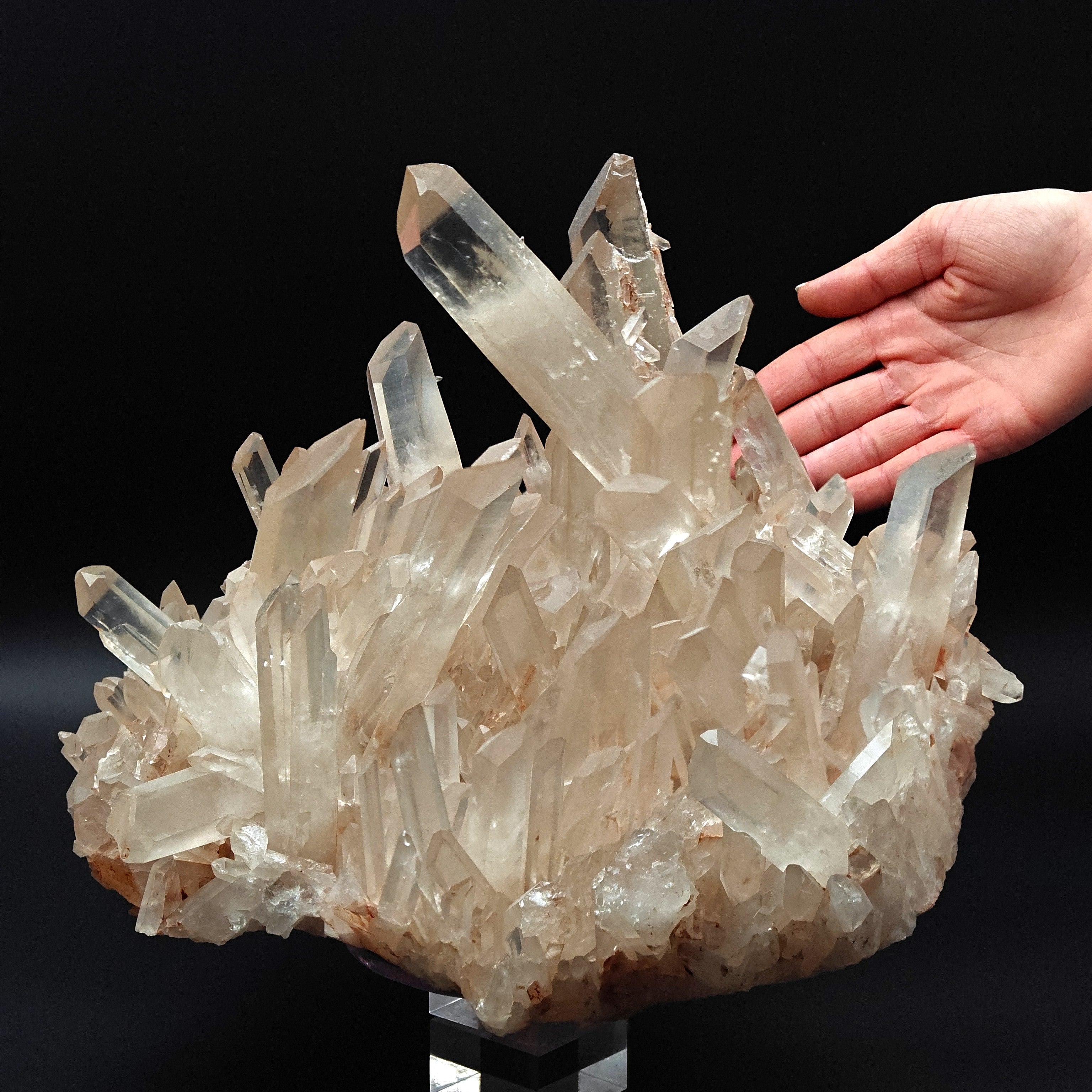 QUARTZ – 14cm Crystal with Outstanding Luster, Itremo, Madagascar