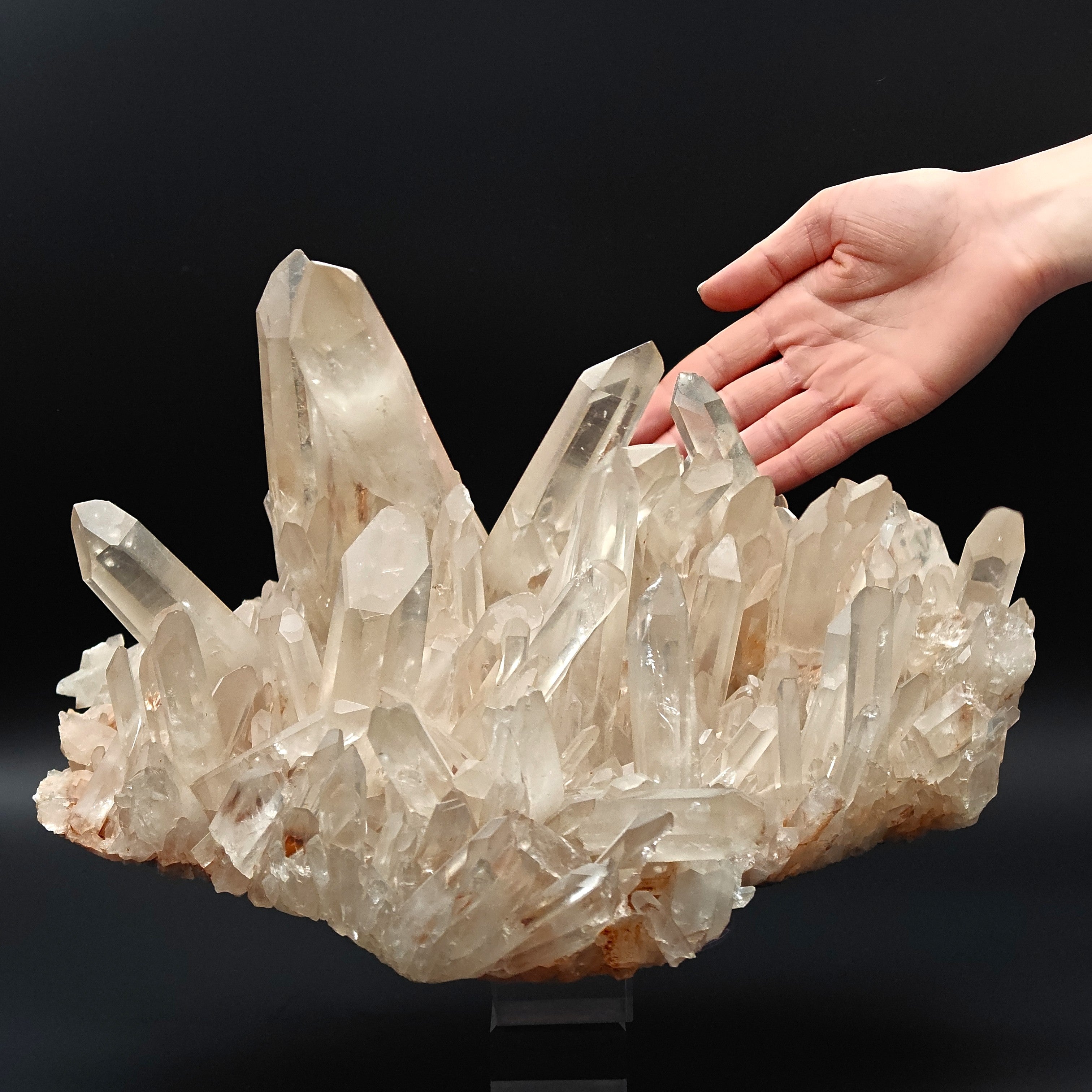 QUARTZ – 14cm Crystal with Outstanding Luster, Itremo, Madagascar