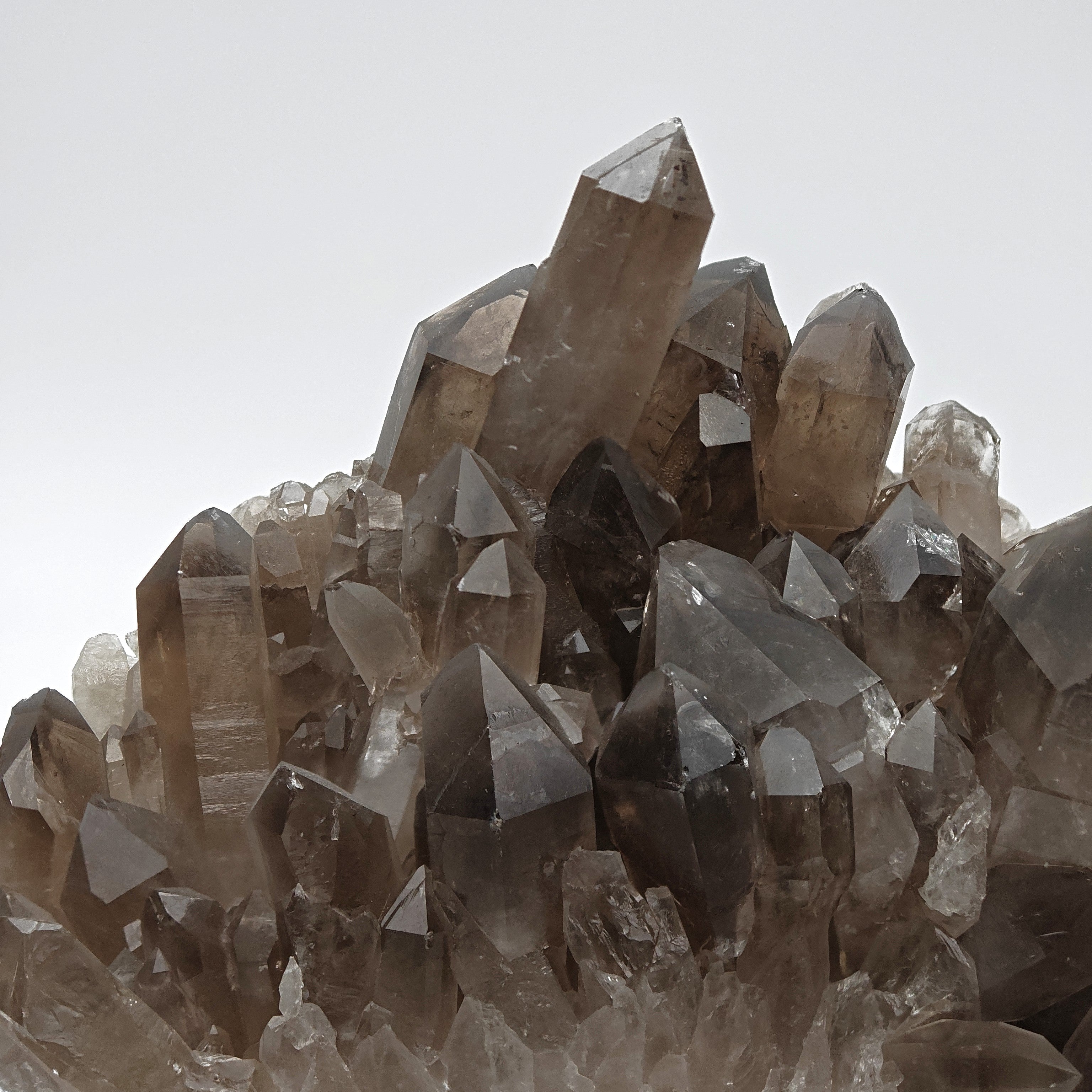 SMOKY QUARTZ - Big crystal cluster from Minas Gerais, Brazil