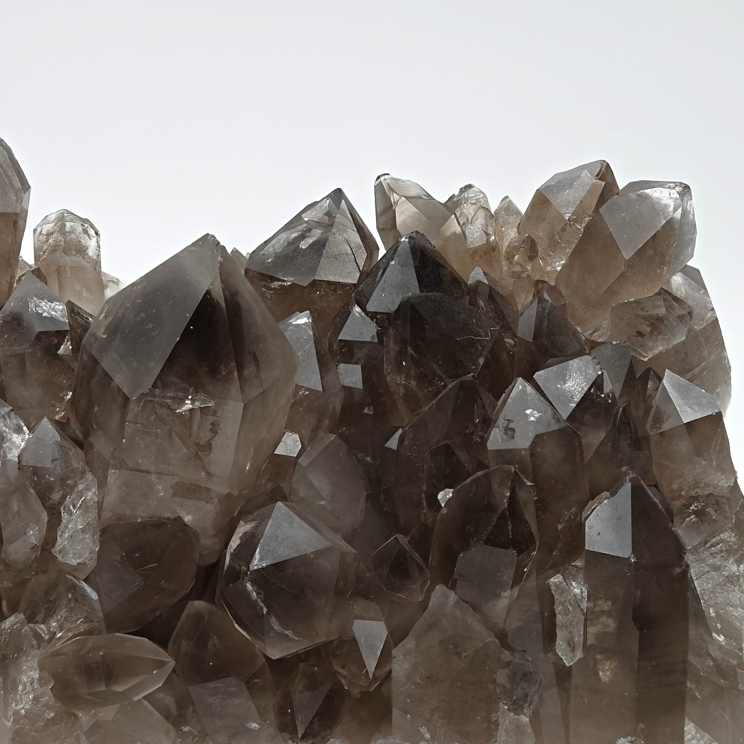 SMOKY QUARTZ - Big crystal cluster from Minas Gerais, Brazil