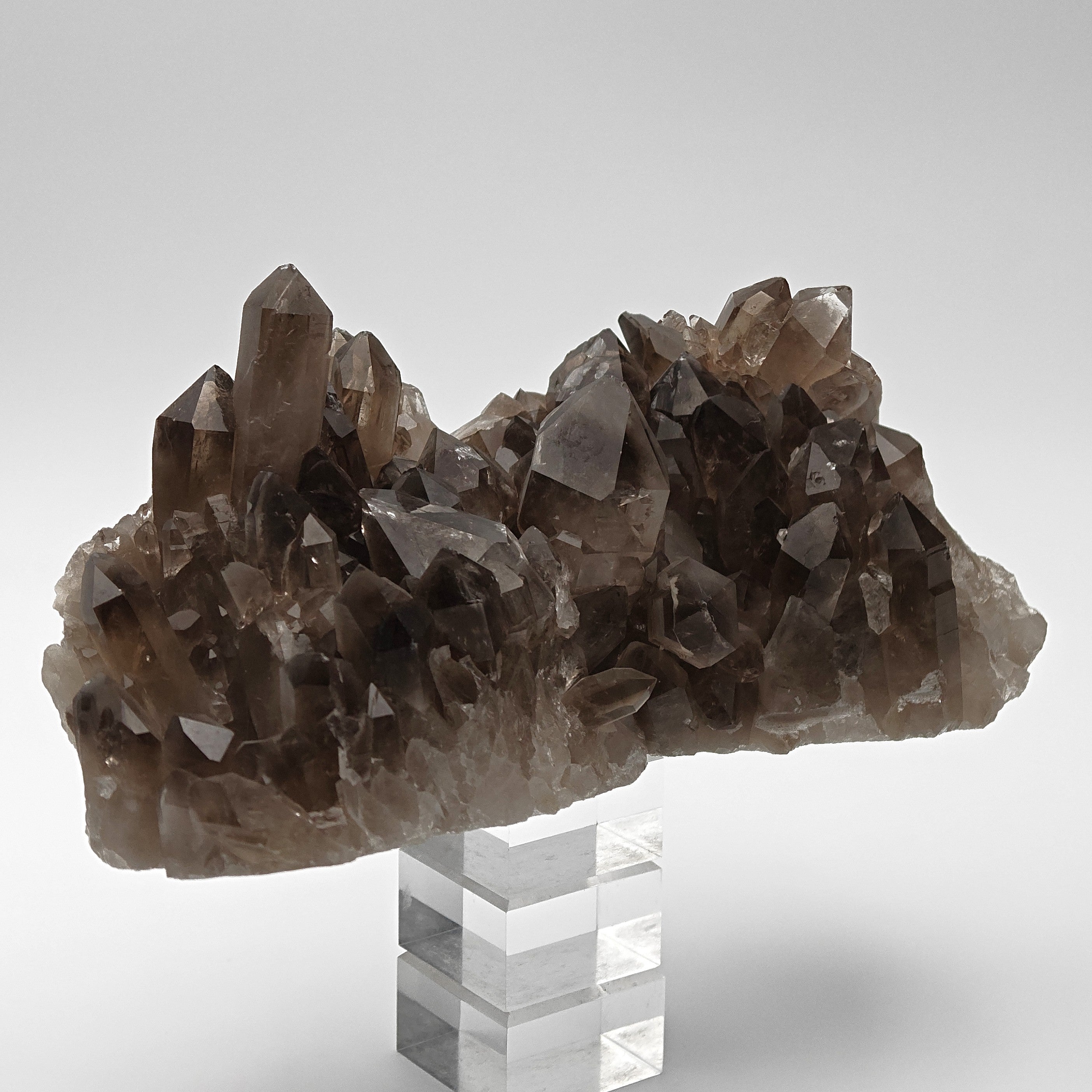 SMOKY QUARTZ - Big crystal cluster from Minas Gerais, Brazil