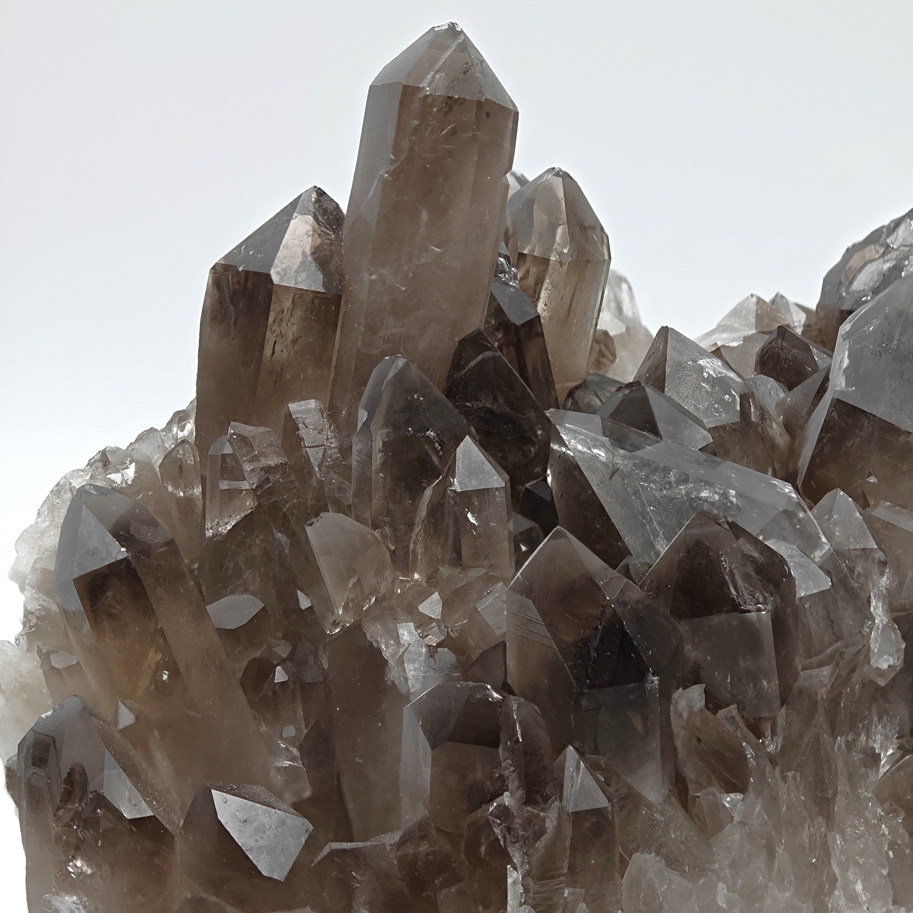 SMOKY QUARTZ - Big crystal cluster from Minas Gerais, Brazil