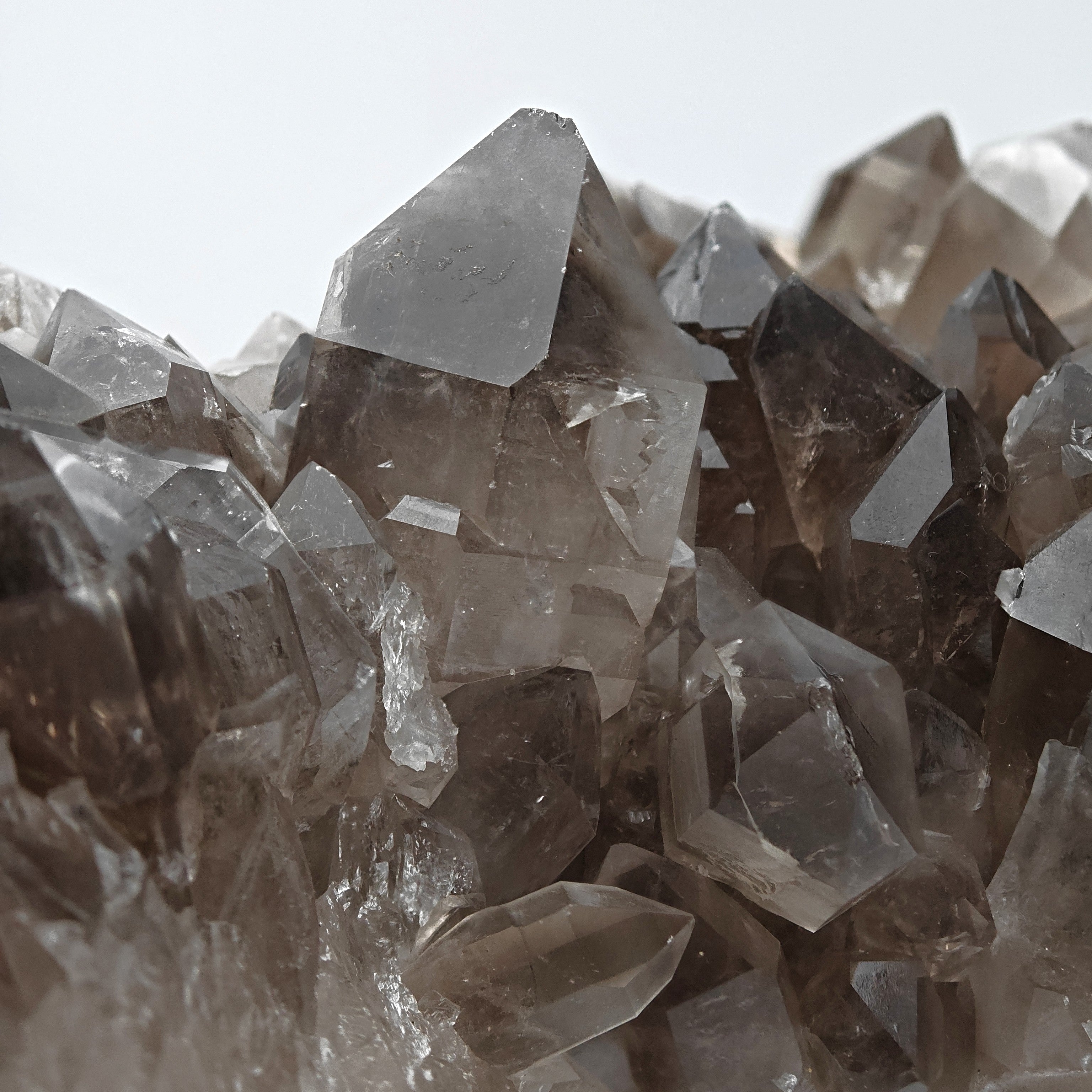 SMOKY QUARTZ - Big crystal cluster from Minas Gerais, Brazil