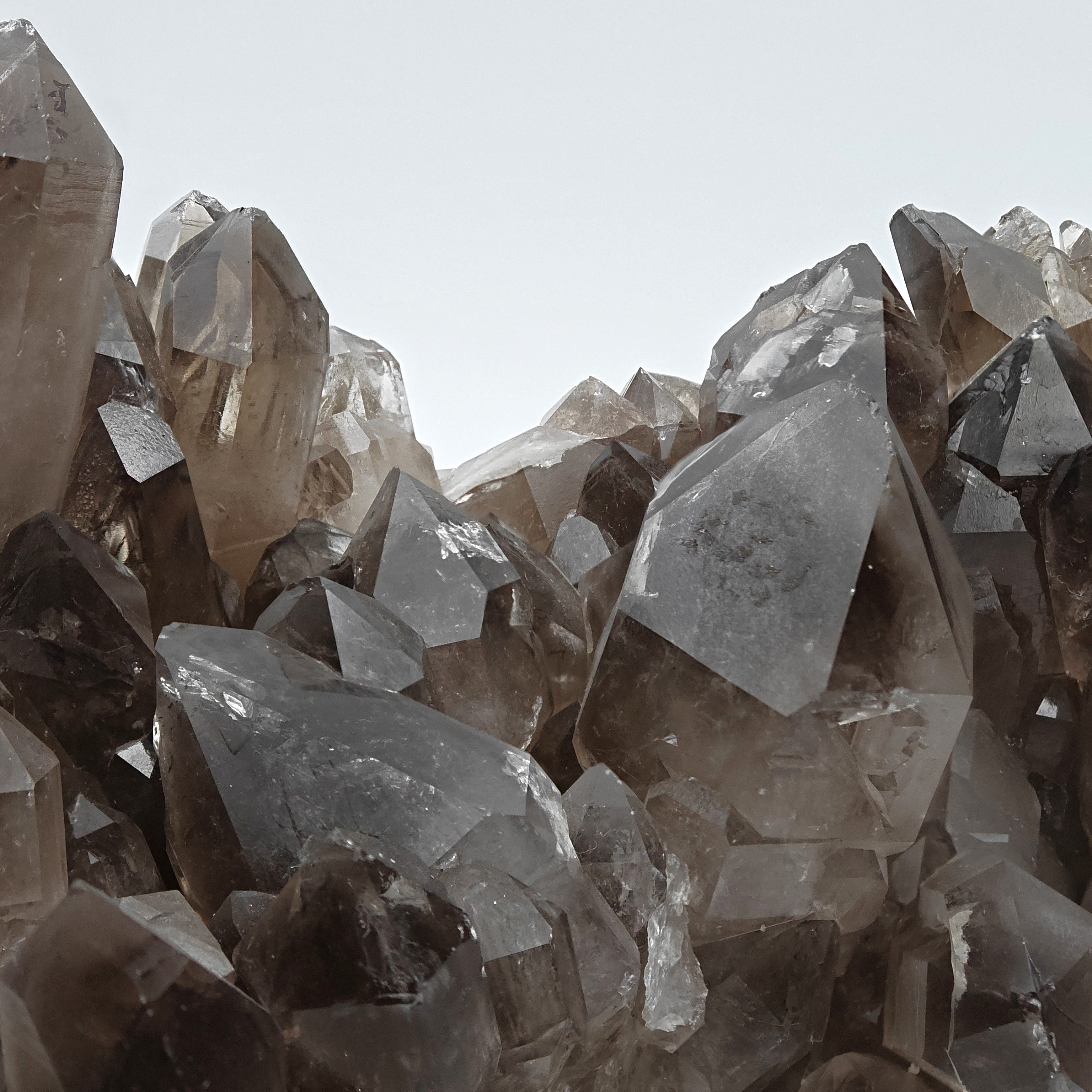 SMOKY QUARTZ - Big crystal cluster from Minas Gerais, Brazil