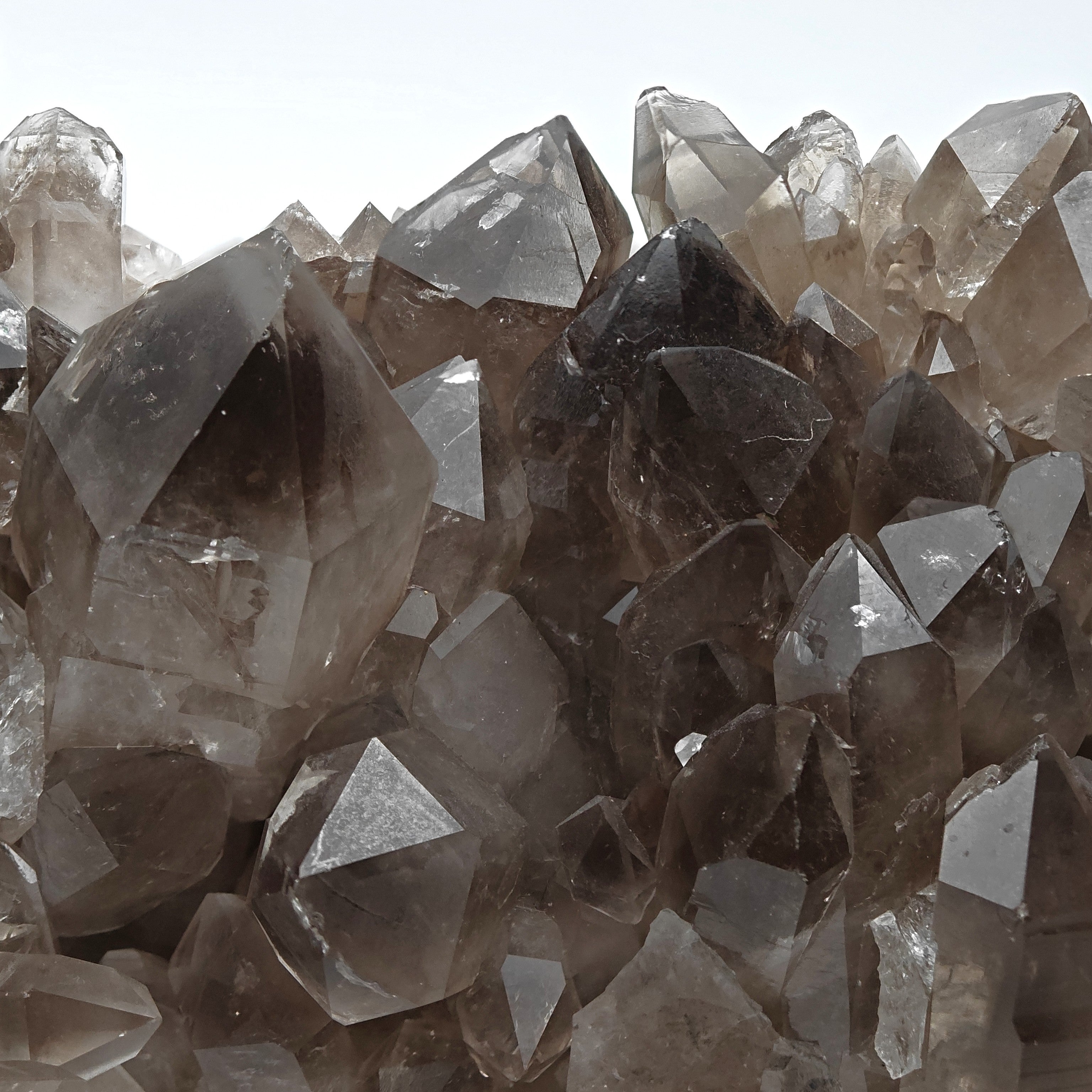 SMOKY QUARTZ - Big crystal cluster from Minas Gerais, Brazil