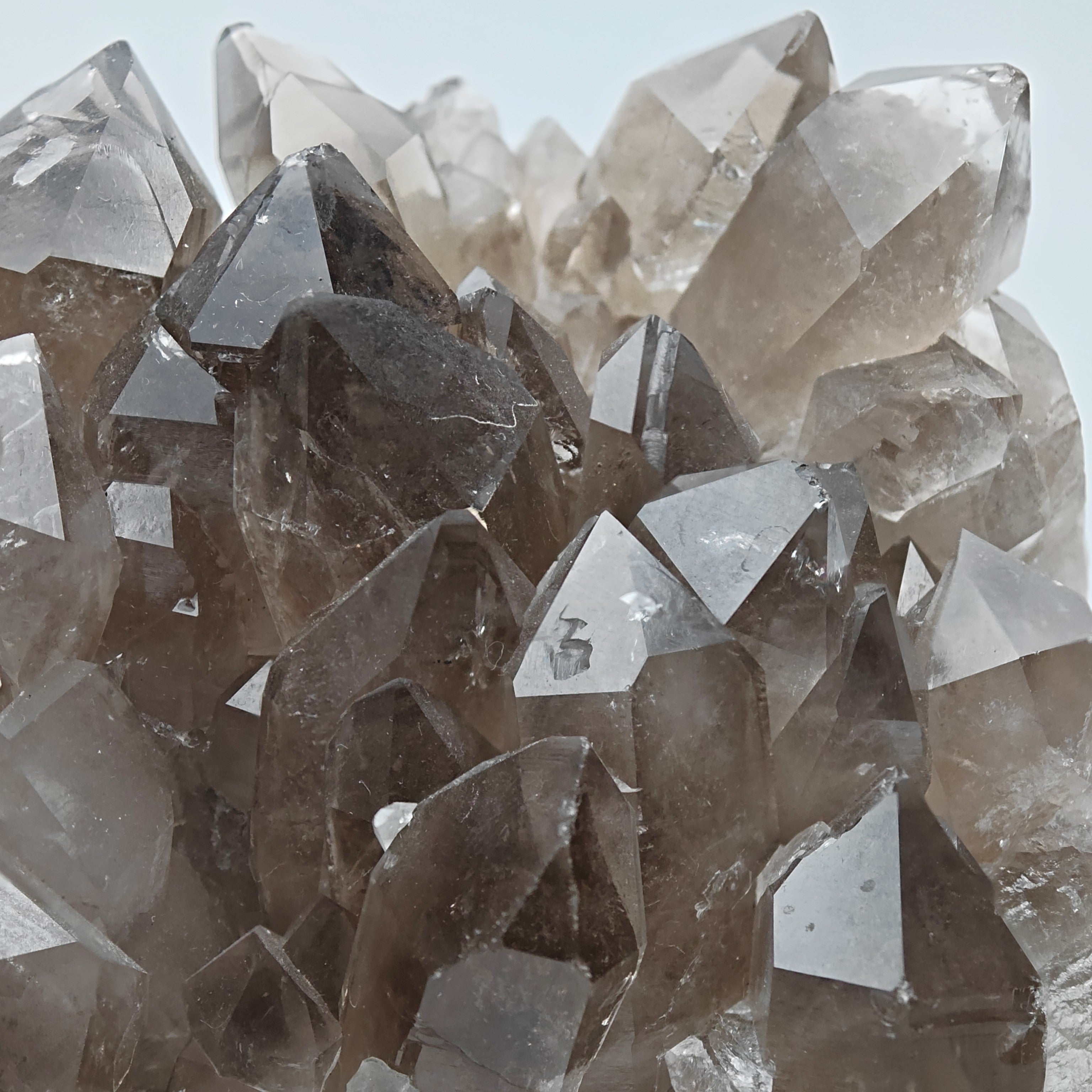 SMOKY QUARTZ - Big crystal cluster from Minas Gerais, Brazil