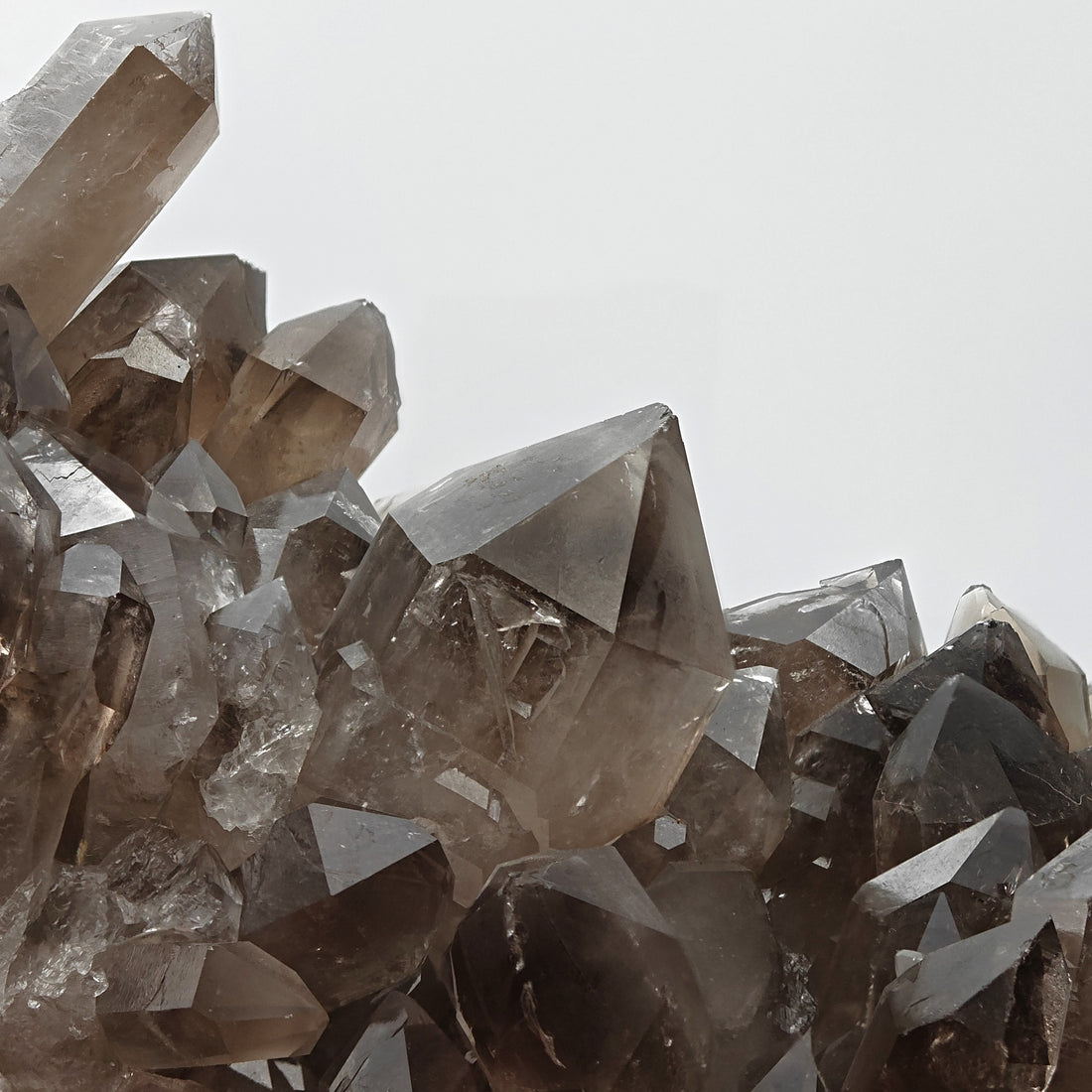 SMOKY QUARTZ - Big crystal cluster from Minas Gerais, Brazil