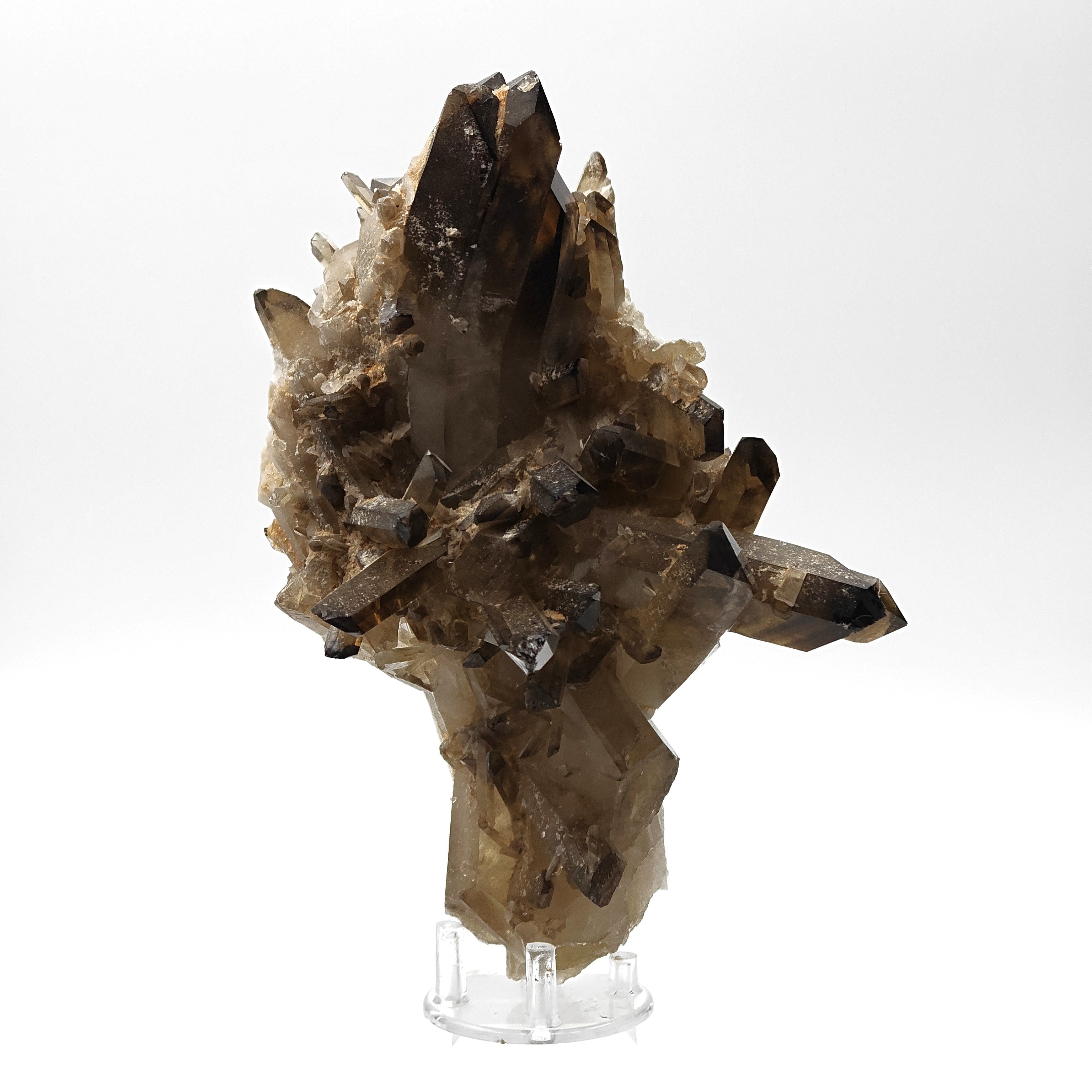 CITRINE QUARTZ – Curved 8.8cm Crystal, Sahatany Valley, Madagascar