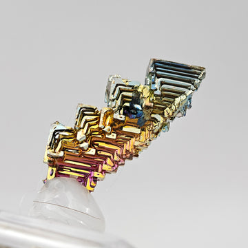 BISMUTH – Lab-Grown Rainbow Hopper Crystal, Japan