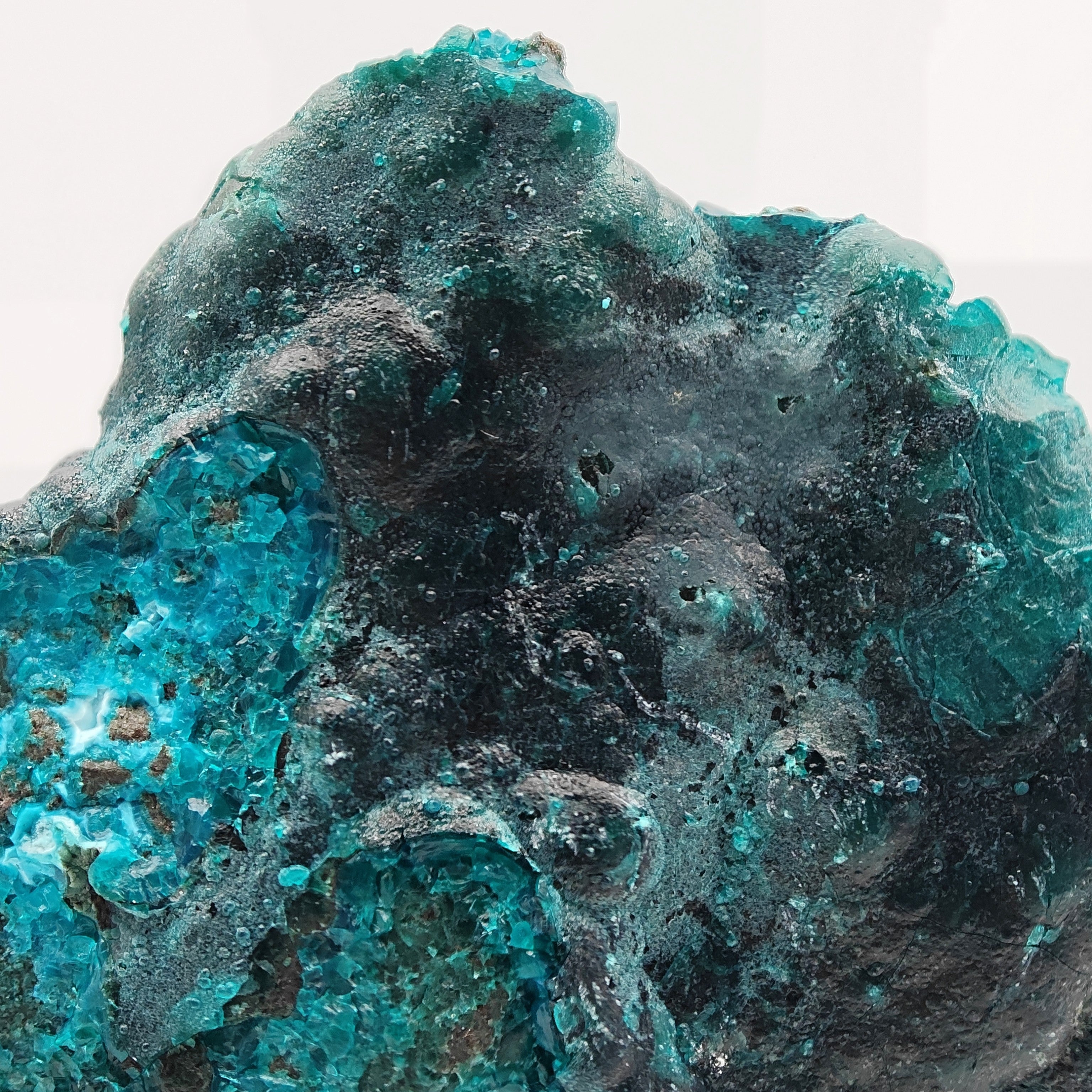 CHRYSOCOLLA & HETEROGENITE – Deep Blue Contrast, Star Mine, D.R. Congo