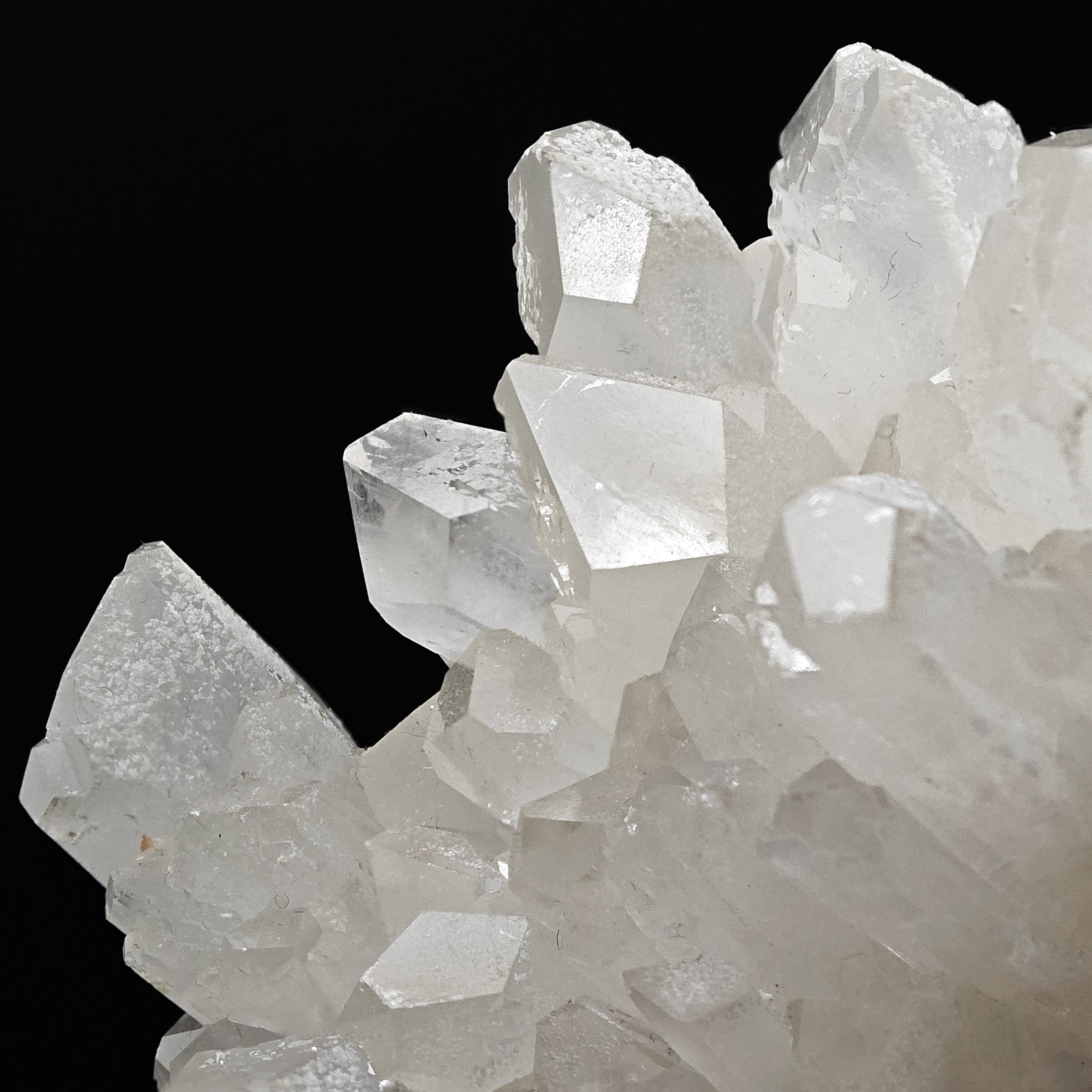 CELESTINE & SULFUR – Lustrous Crystals, Floristella Mine, Sicily, Italy