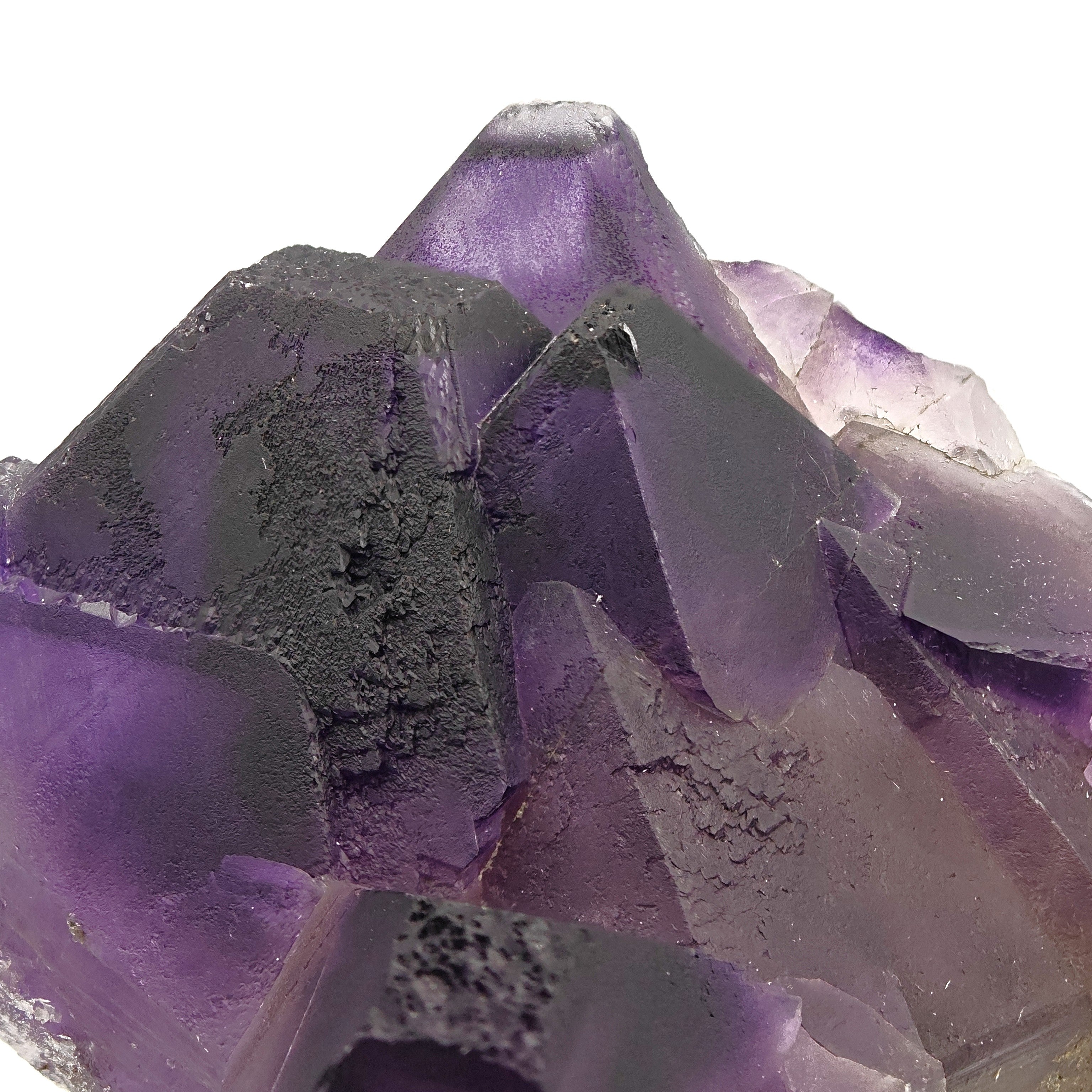 FLUORITE – Huge Purple Octahedral Crystals, Hexigten Banner, China