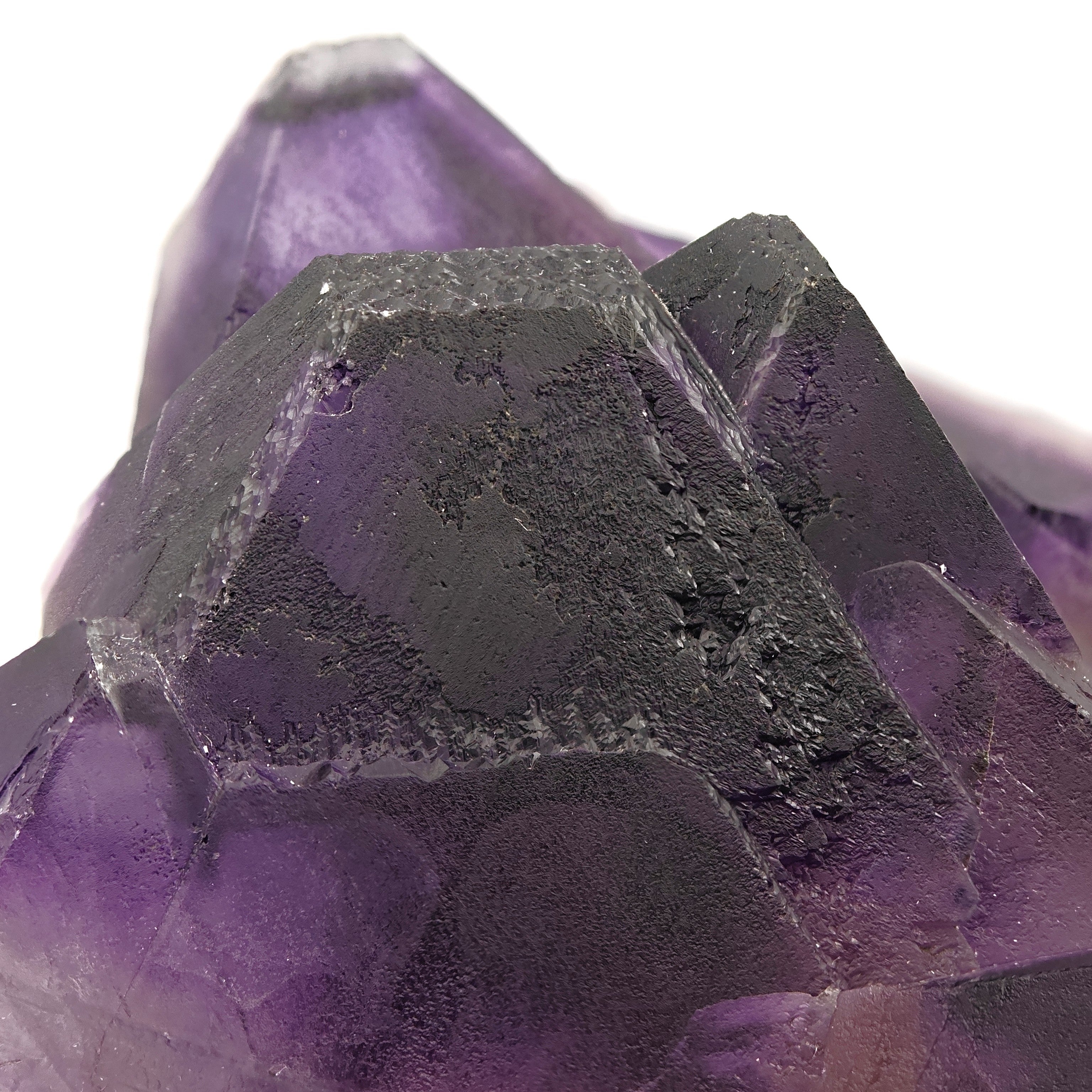 FLUORITE – Huge Purple Octahedral Crystals, Hexigten Banner, China