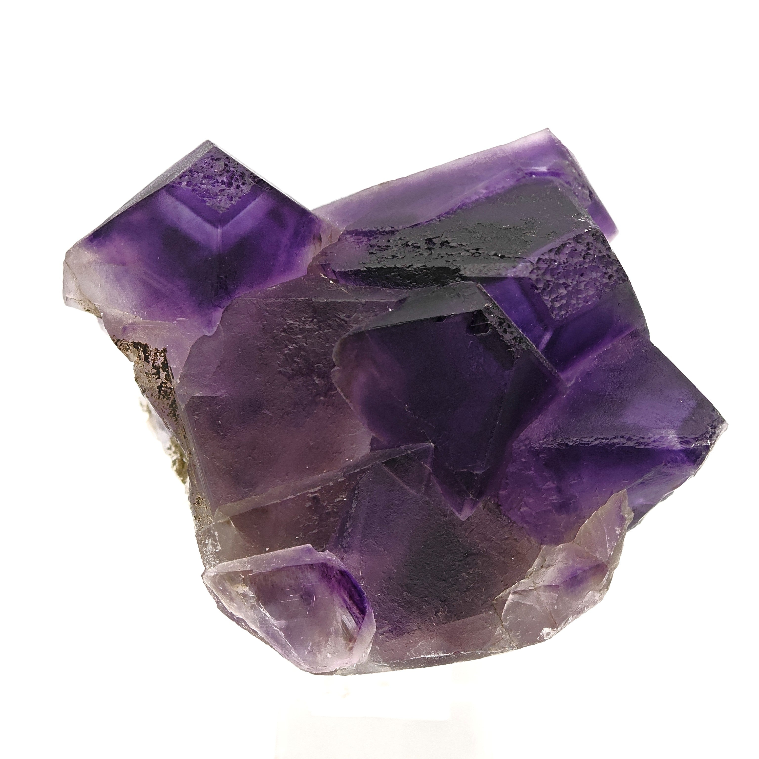 FLUORITE – Huge Purple Octahedral Crystals, Hexigten Banner, China