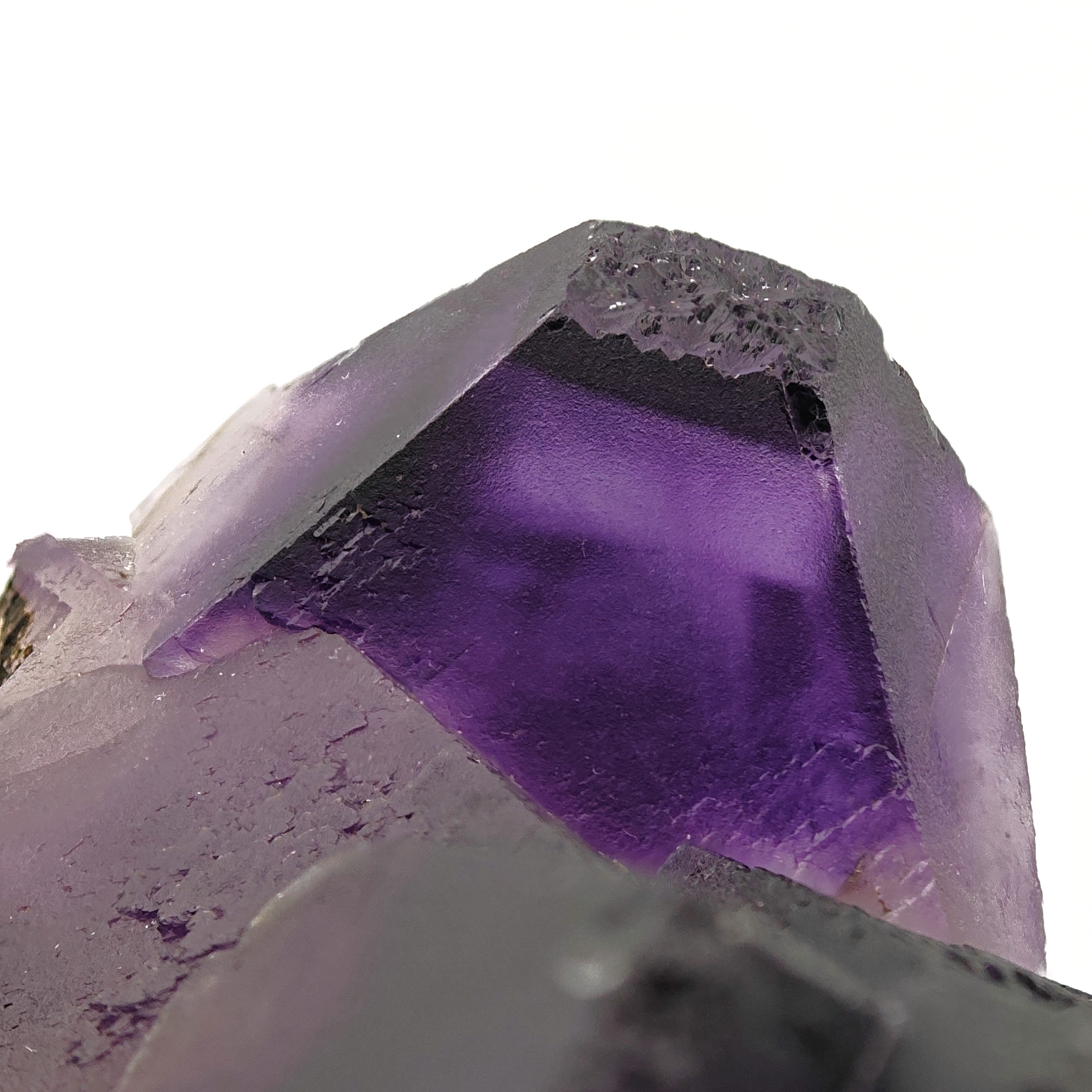 FLUORITE – Huge Purple Octahedral Crystals, Hexigten Banner, China