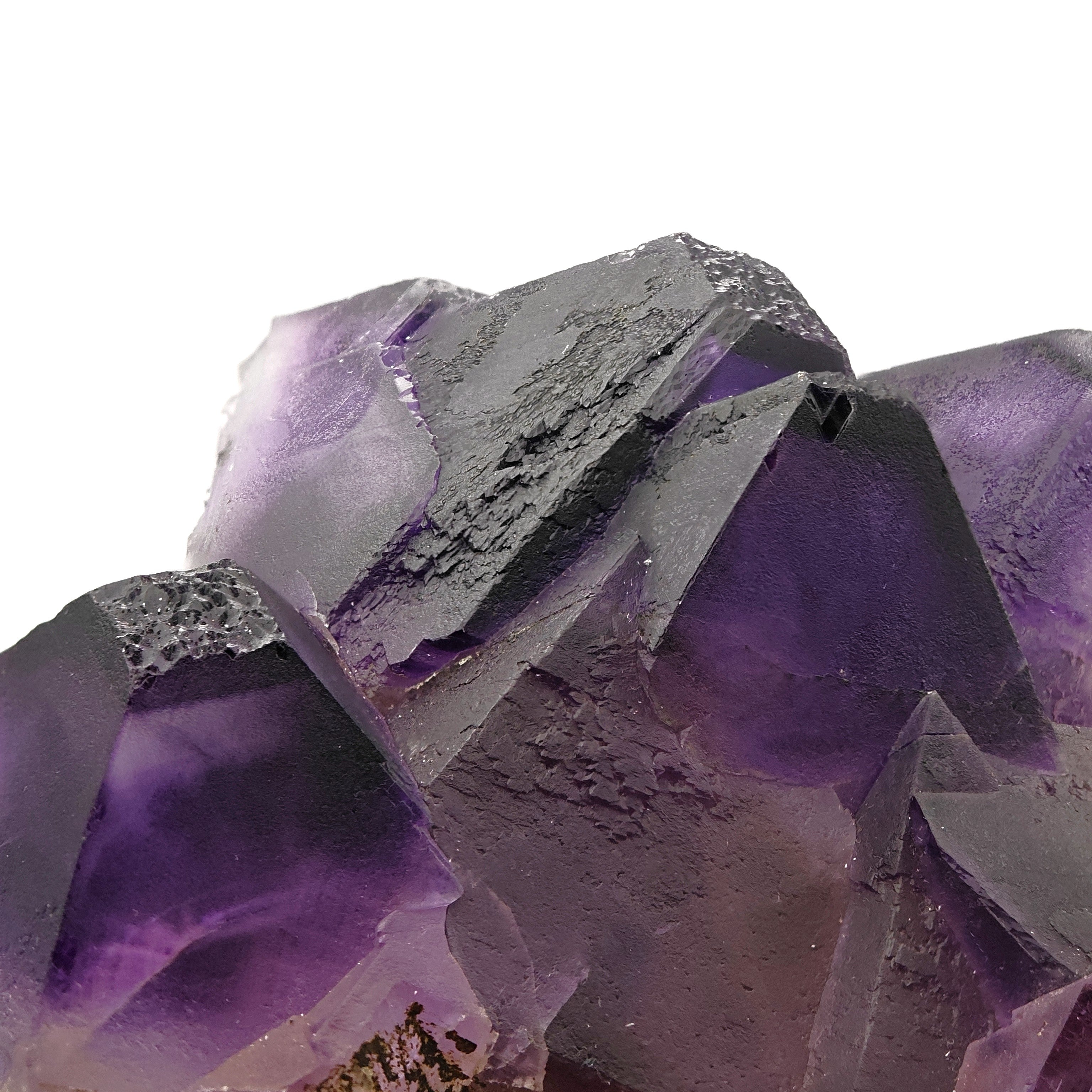 FLUORITE – Huge Purple Octahedral Crystals, Hexigten Banner, China