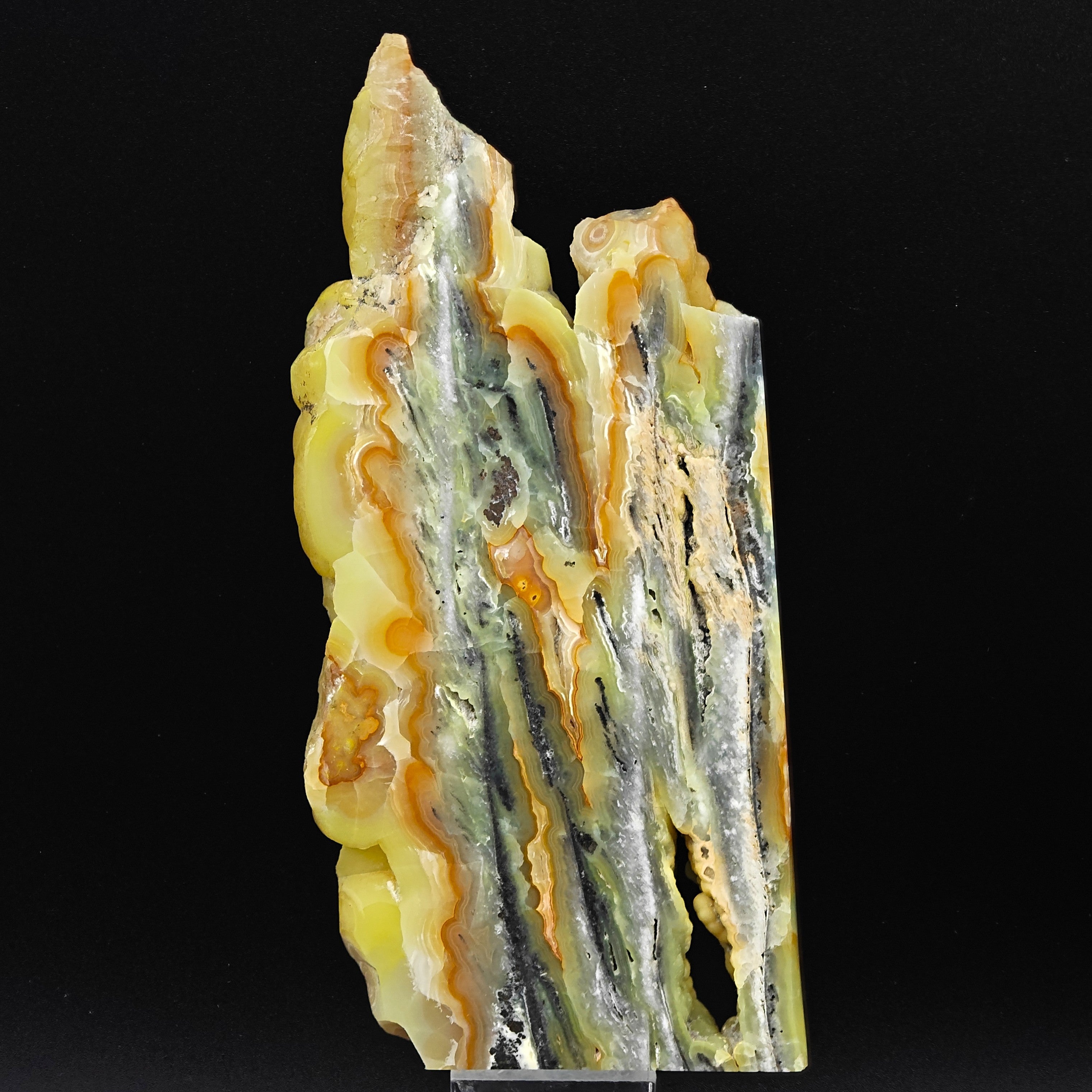 SMITHSONITE – Rare Yellow Cadmian Specimen, Masua Mine, Sardinia, Italy