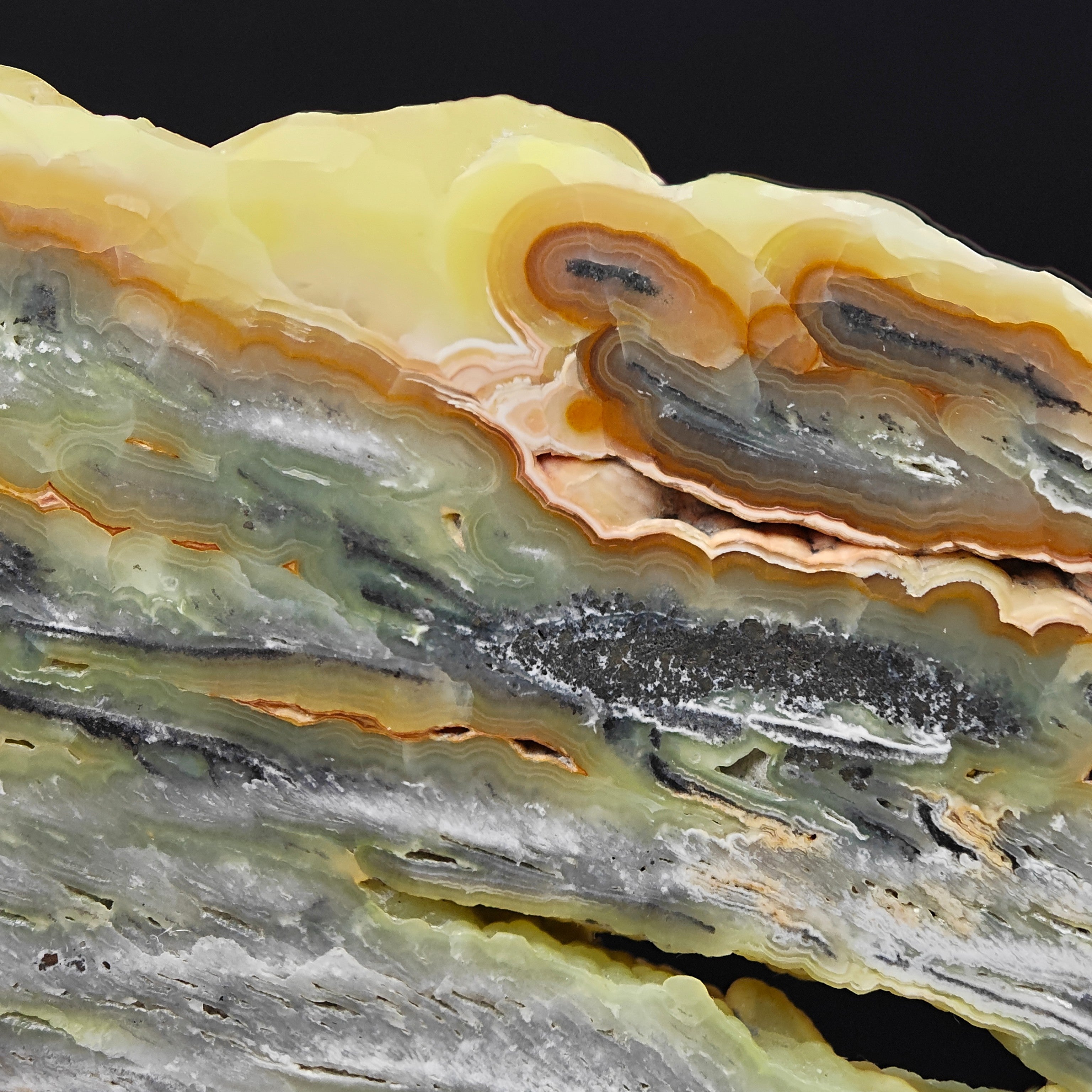 SMITHSONITE – Rare Yellow Cadmian Specimen, Masua Mine, Sardinia, Italy