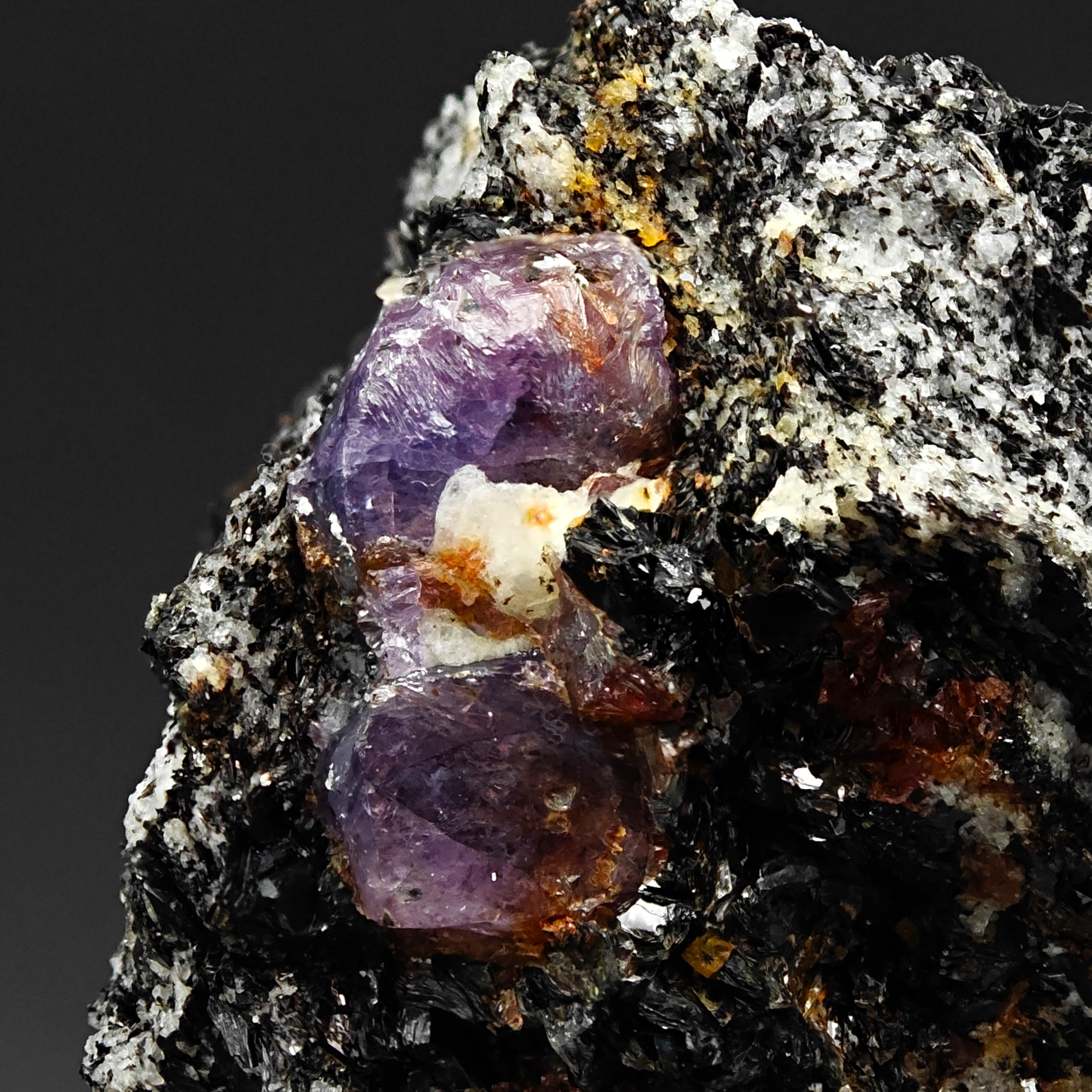 SAPPHIRE – Rare 39mm Violet Corundum Crystal, Zazafotsy, Madagascar