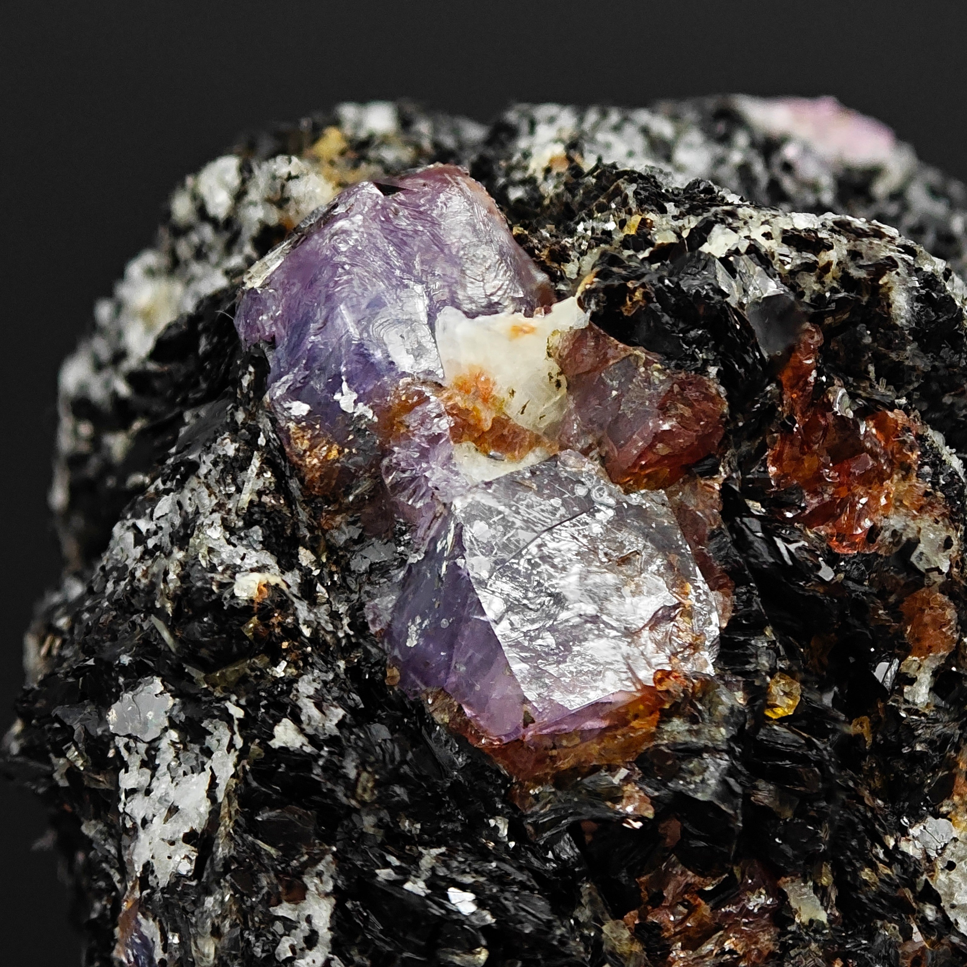 SAPPHIRE – Rare 39mm Violet Corundum Crystal, Zazafotsy, Madagascar
