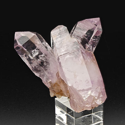 Amethyst crystal cluster on matrix from Piedra Parada, Veracruz, Mexico