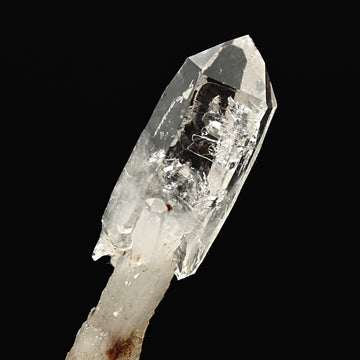 QUARTZ – Transparent Glossy Scepter Crystal from Scaglieri, Elba Island, Italy
