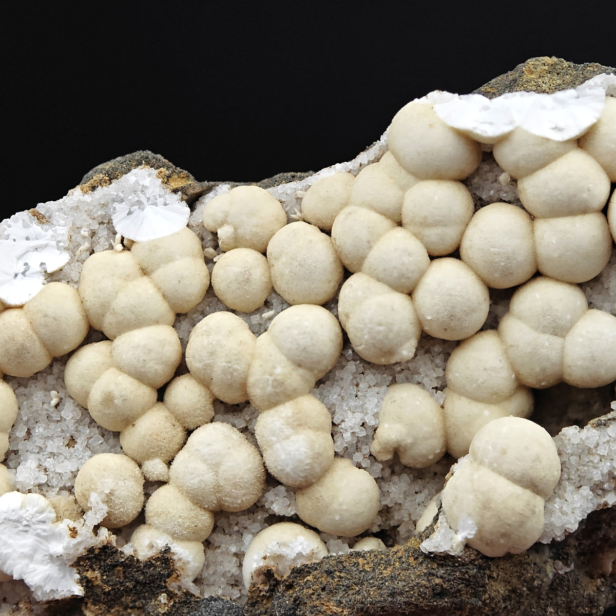 MESOLITE – Rare Radiating Sphere Clusters, Aci Castello, Sicily, Italy
