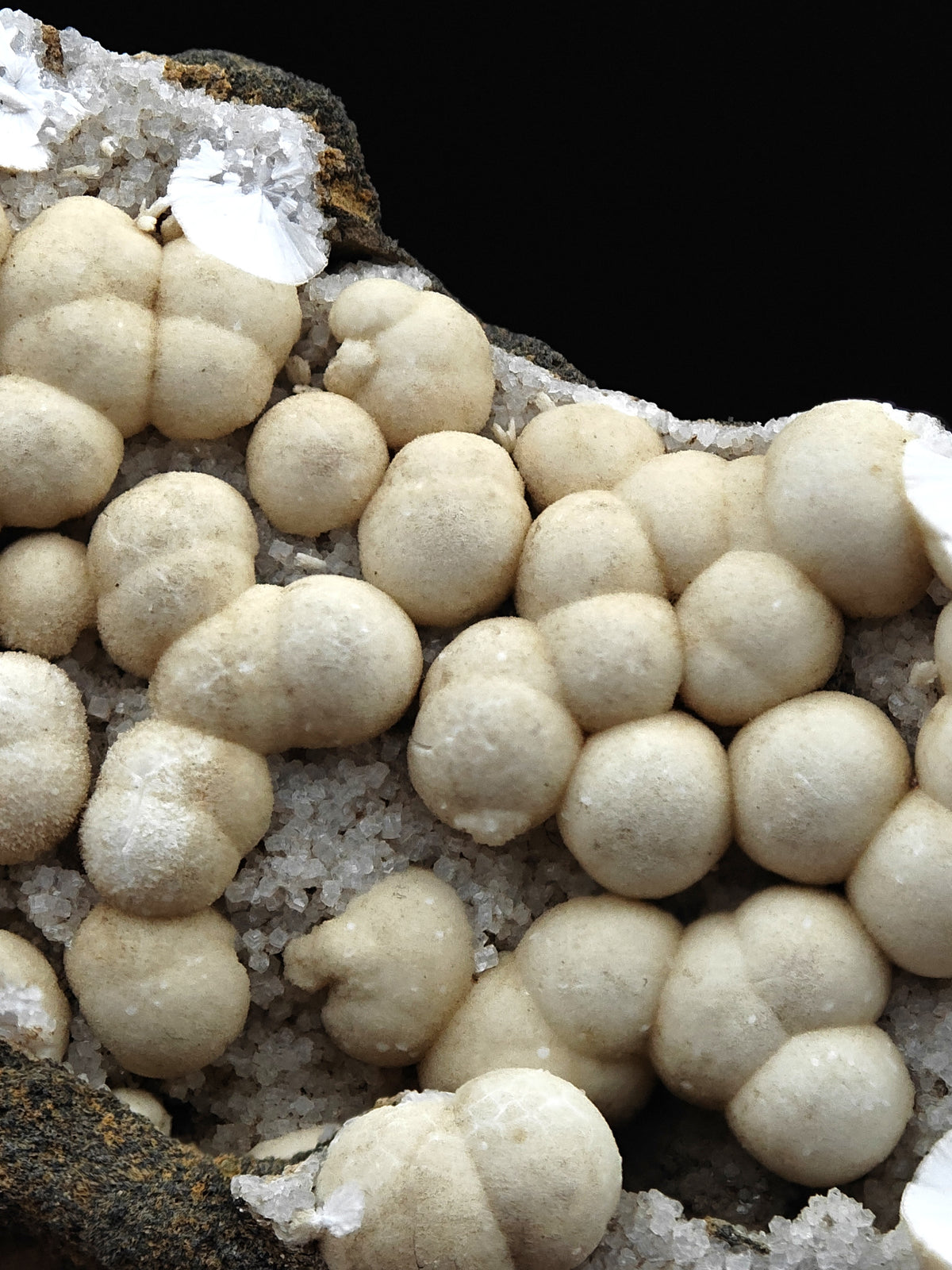 MESOLITE – Rare Radiating Sphere Clusters, Aci Castello, Sicily, Italy
