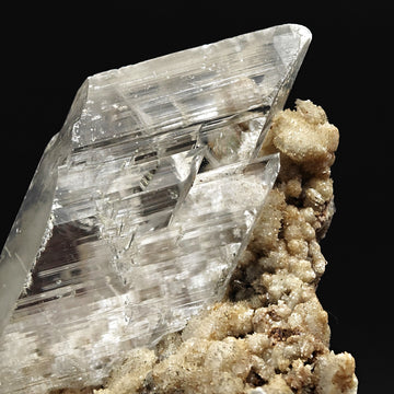 GYPSUM – Aesthetic 6.4cm Crystal, Pink-Green Iridescence, Niccioleta, Italy