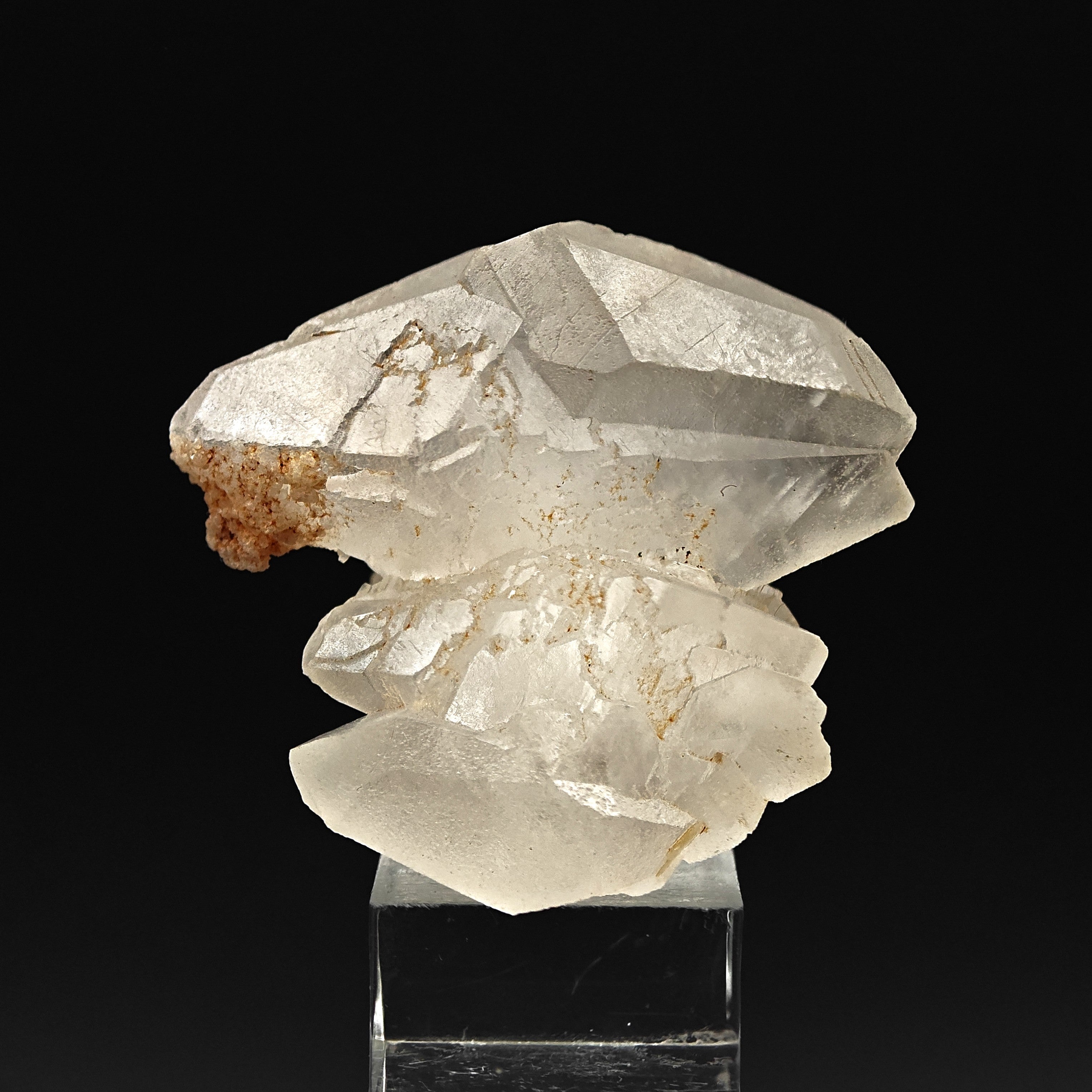 CALCITE – Stacked Doubly-Terminated Twins, New Find, Serrenti, Sardinia, Italy