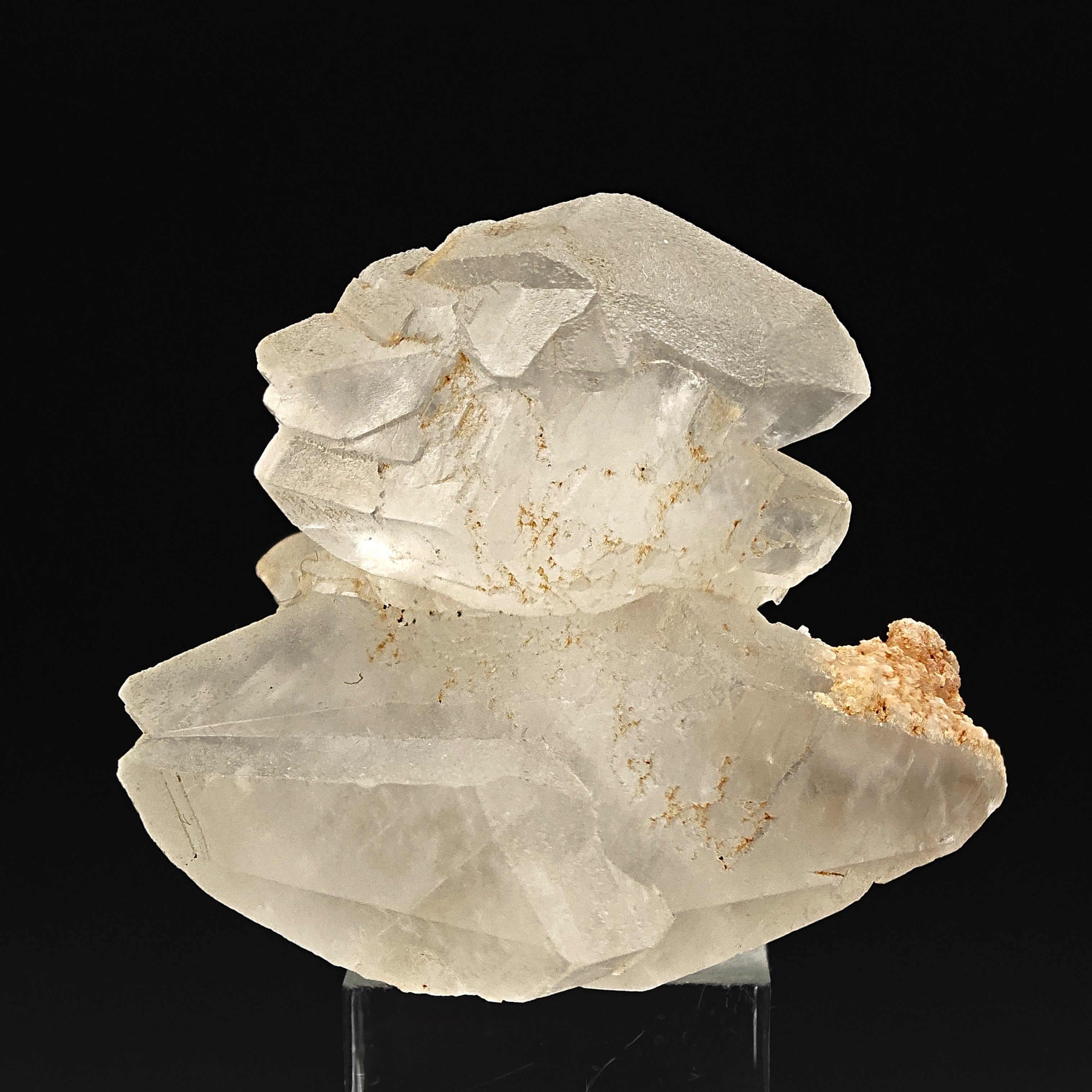 CALCITE – Stacked Doubly-Terminated Twins, New Find, Serrenti, Sardinia, Italy