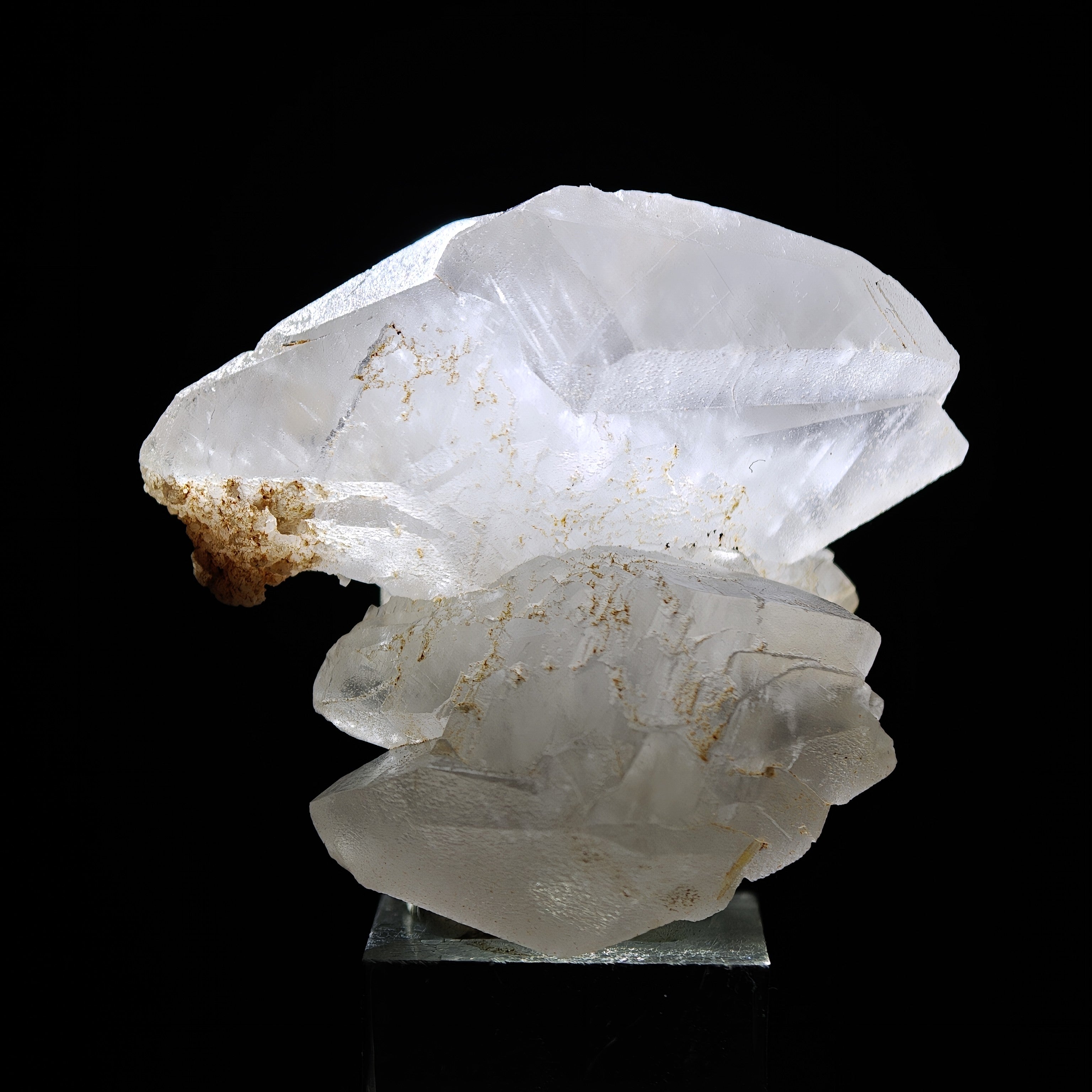 CALCITE – Stacked Doubly-Terminated Twins, New Find, Serrenti, Sardinia, Italy
