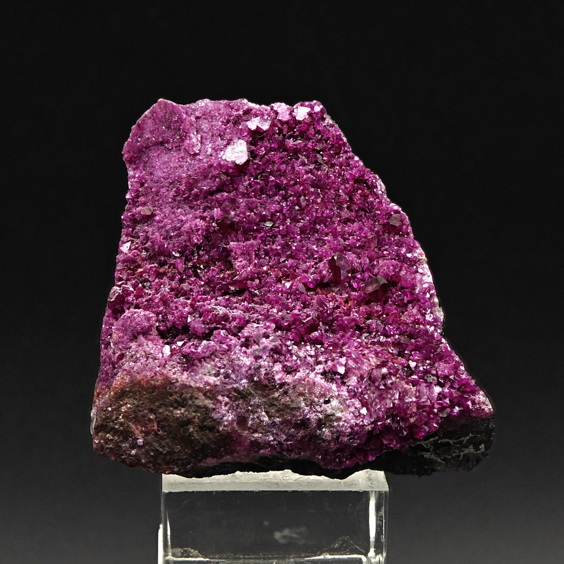 KAMMERERITE – Rare deep Purple Crystal Cluster, Kop Krom Mine, Turkey