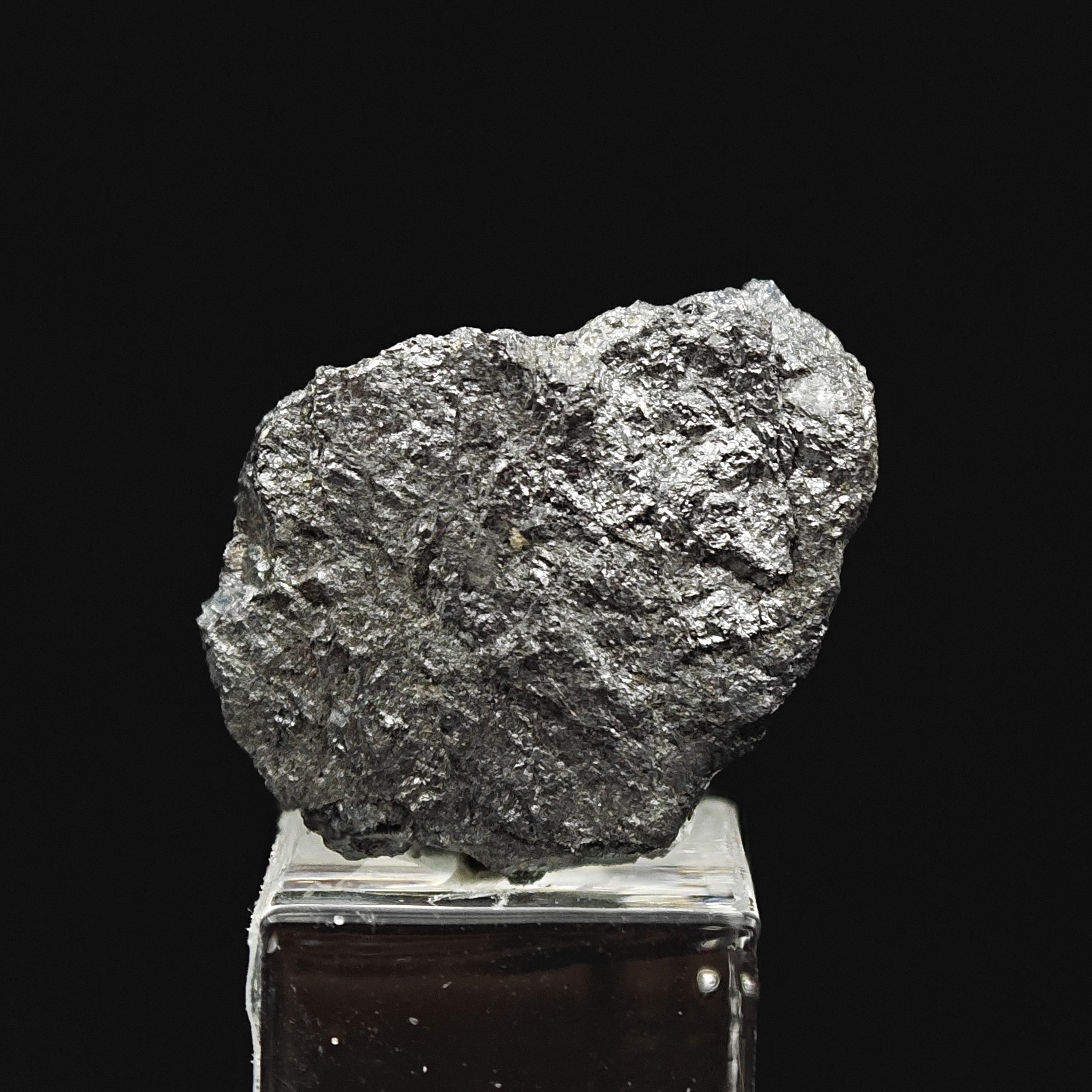 GEOCRONITE – Extremely Rare Sulfosalt Crystal on Quartz, Pollone Mine, Tuscany, Italy