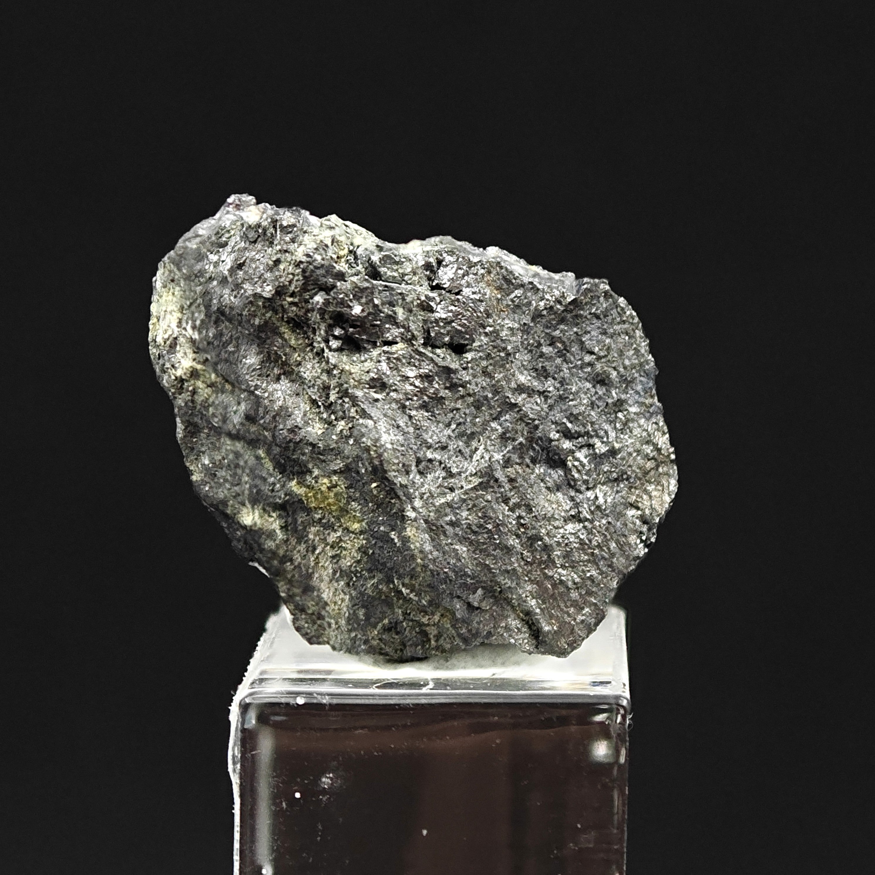 GEOCRONITE – Extremely Rare Sulfosalt Crystal on Quartz, Pollone Mine, Tuscany, Italy