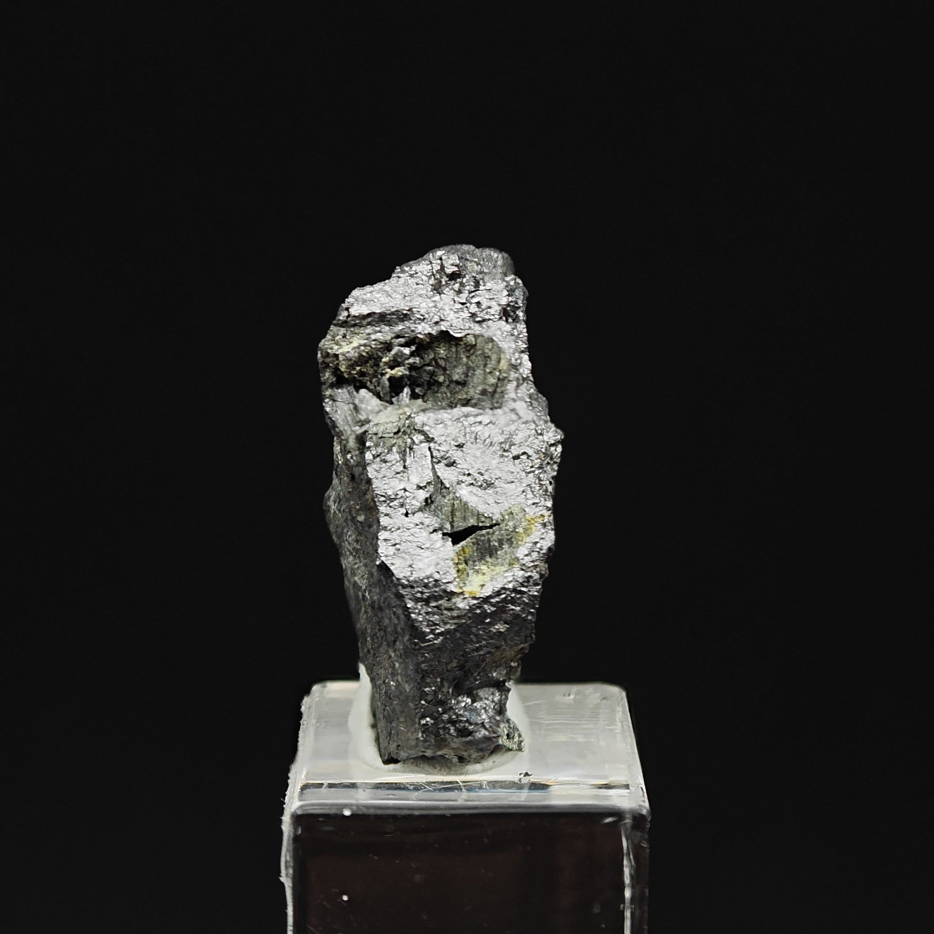 GEOCRONITE – Extremely Rare Sulfosalt Crystal on Quartz, Pollone Mine, Tuscany, Italy