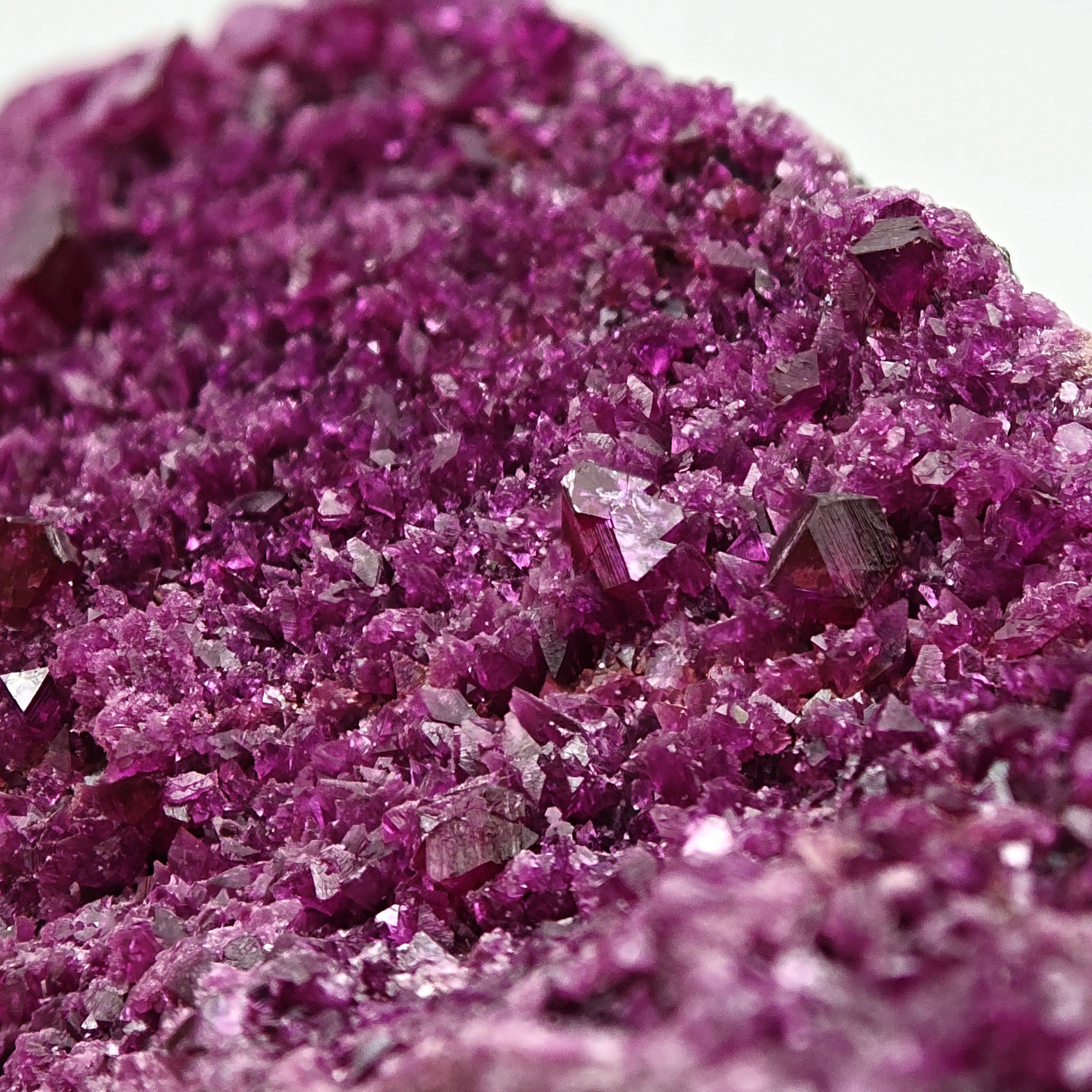 KAMMERERITE – Rare deep Purple Crystal Cluster, Kop Krom Mine, Turkey