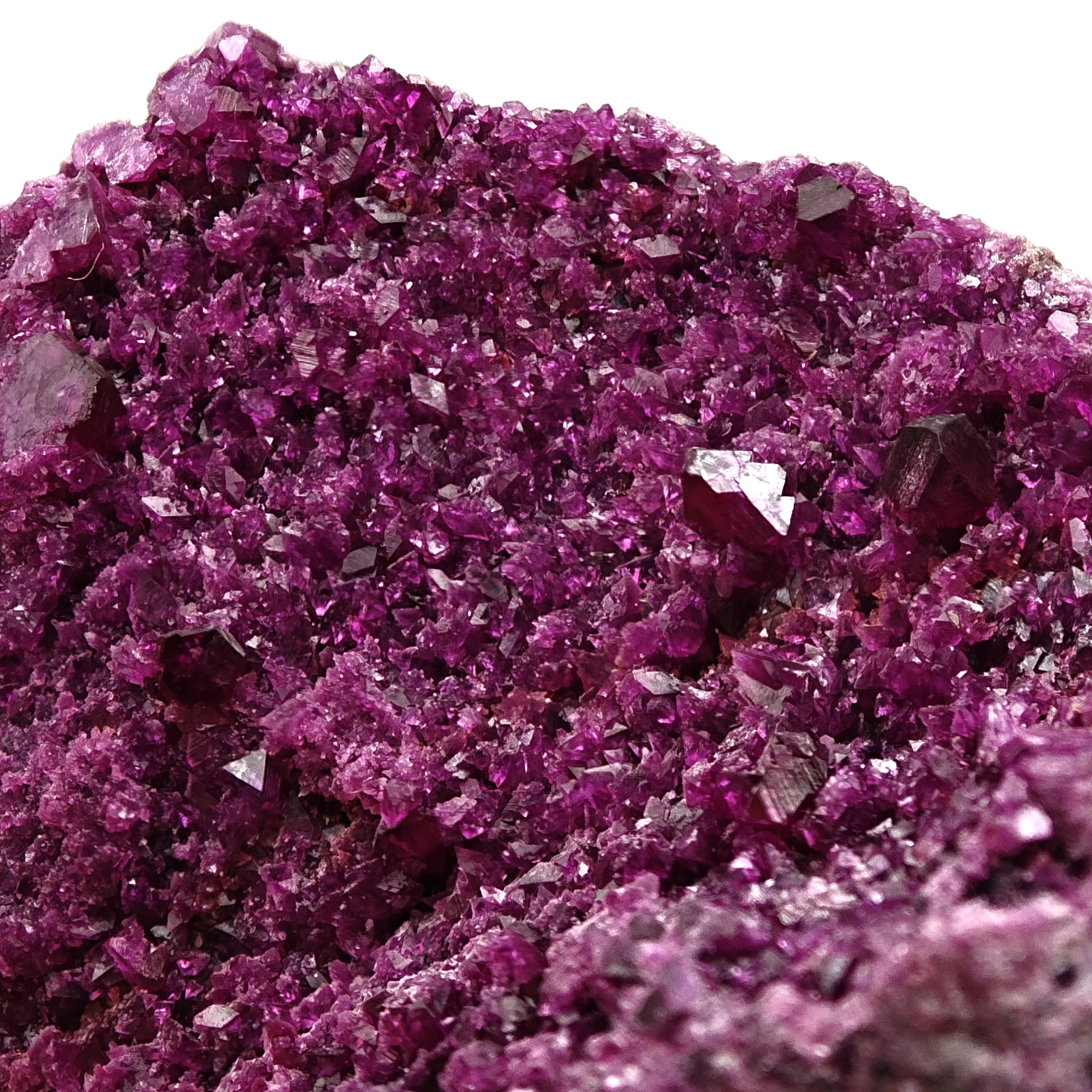 KAMMERERITE – Rare deep Purple Crystal Cluster, Kop Krom Mine, Turkey