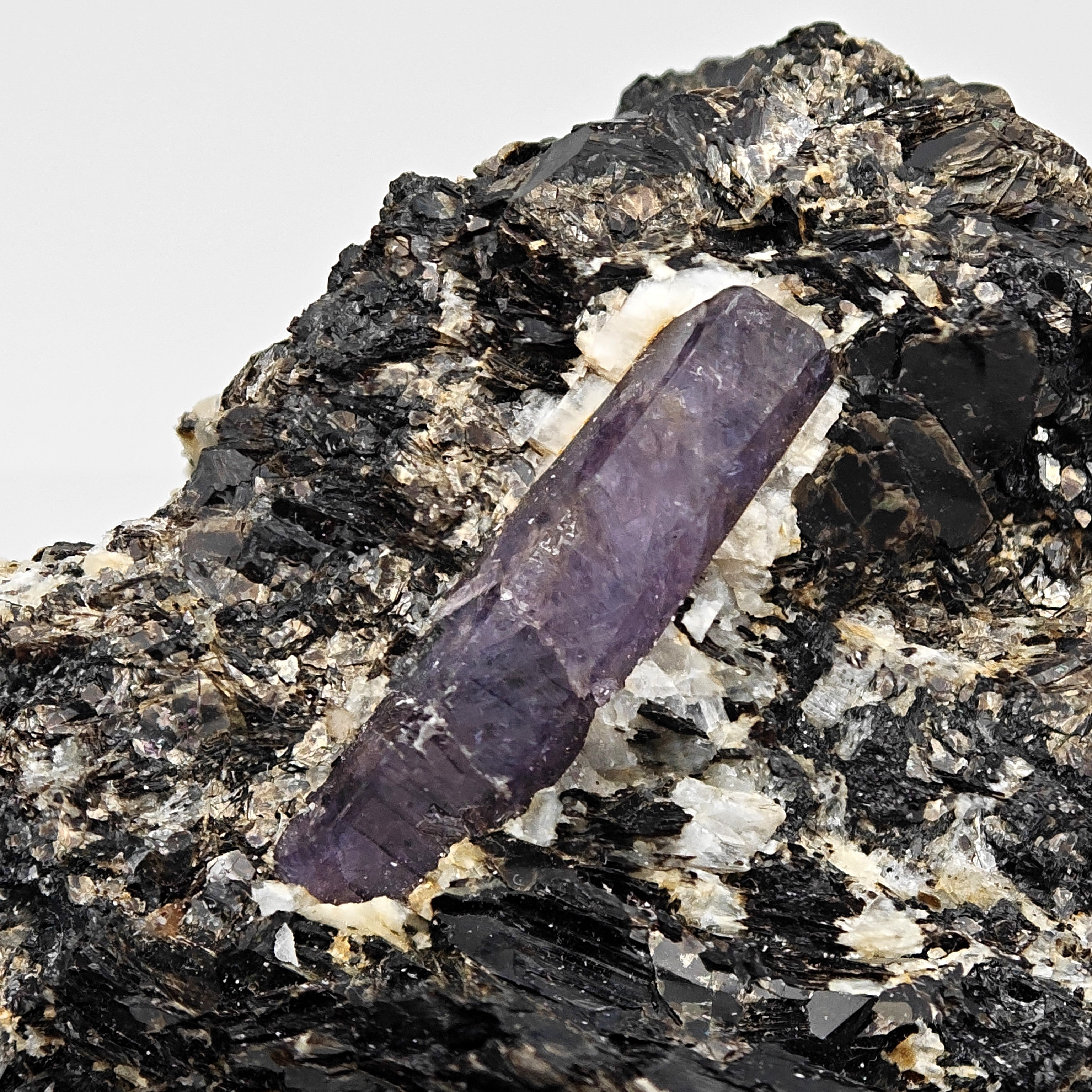 RUBY – Purple CORUNDUM, UV Reactive Crystal from Zazafotsy, Madagascar