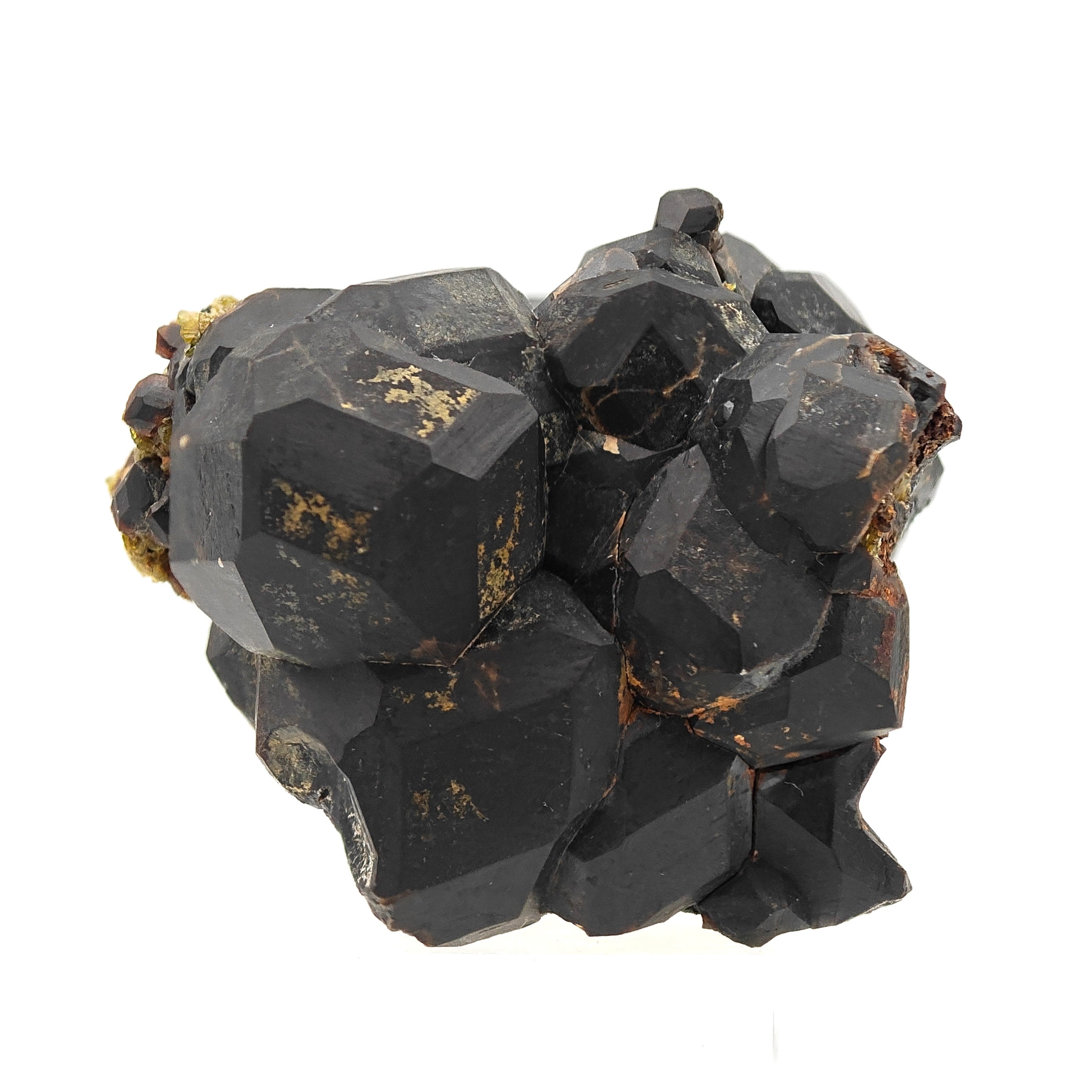 ANDRADITE & EPIDOTE – Contrasting Rare Crystals, Dashkesan, Azerbaijan